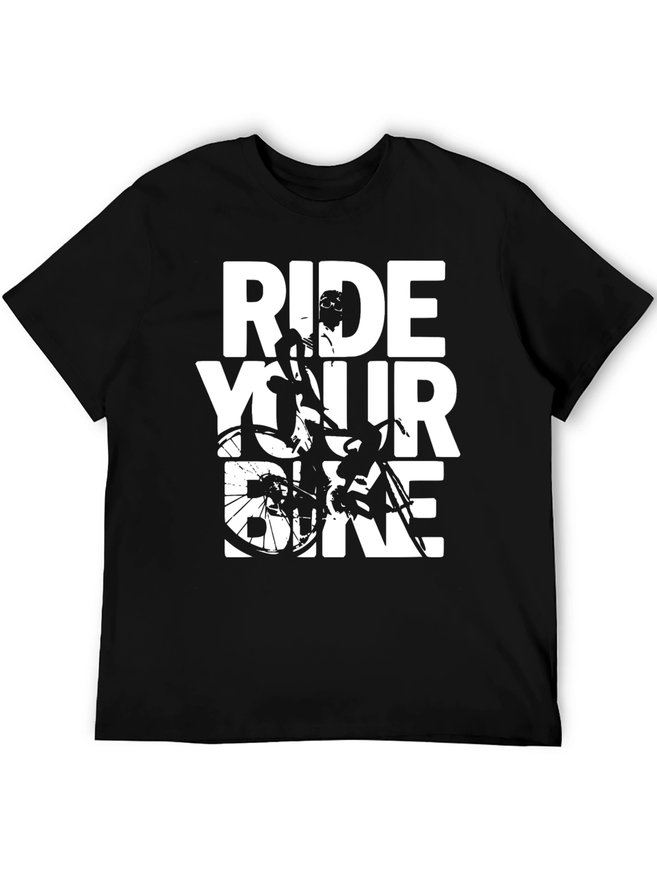 Ride Your Bike Graphic Tee - Cycling Enthusiast T-Shirt