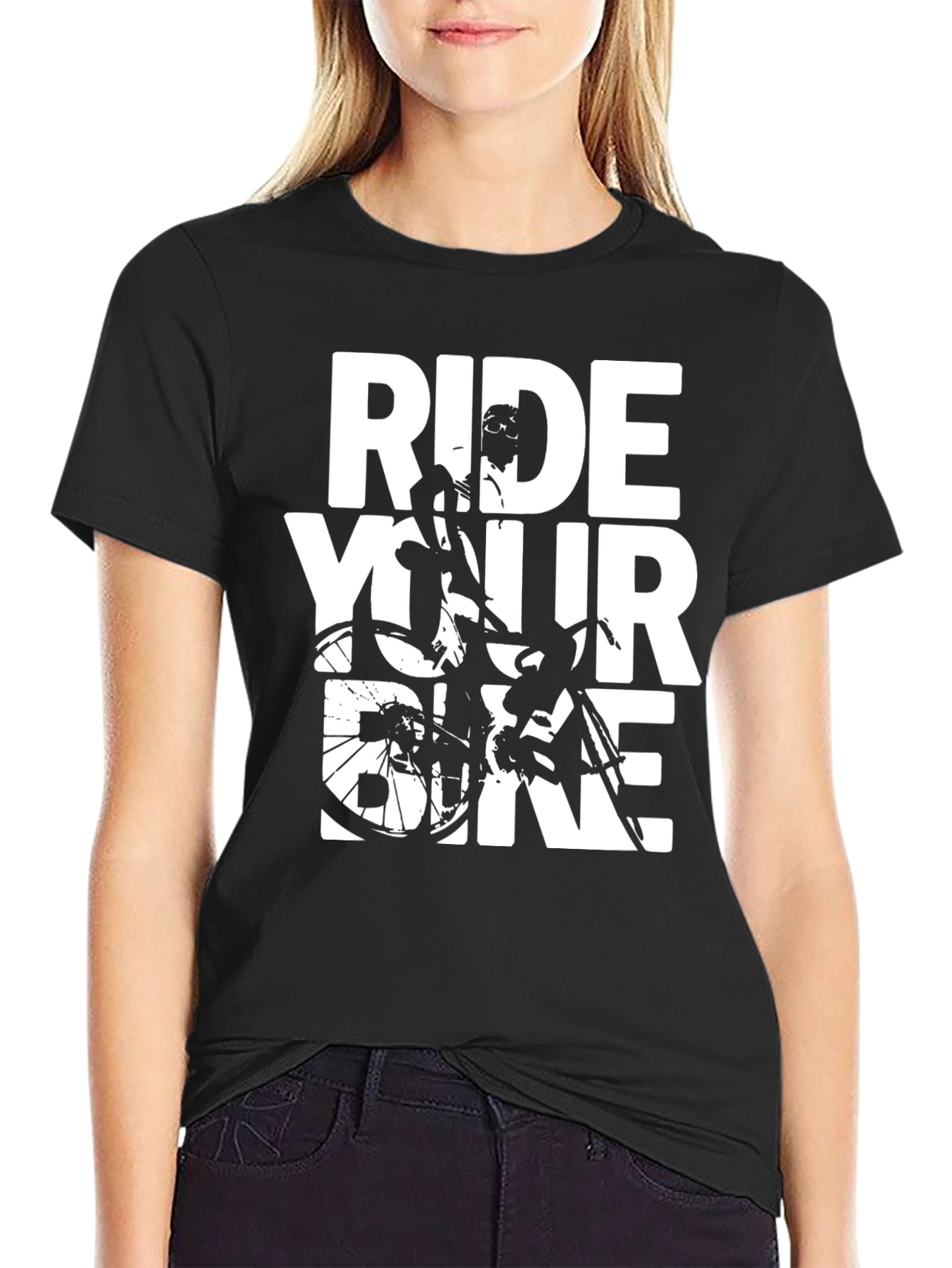 Ride Your Bike Graphic Tee - Cycling Enthusiast T-Shirt