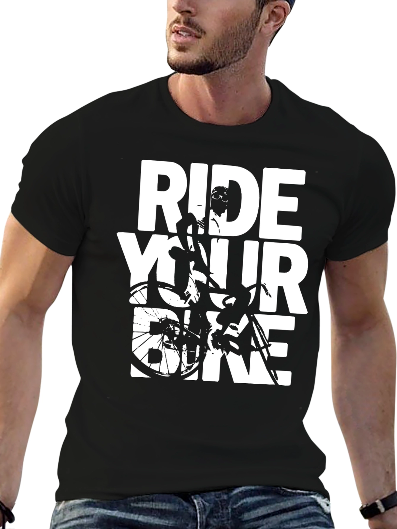 Ride Your Bike Graphic Tee - Cycling Enthusiast T-Shirt
