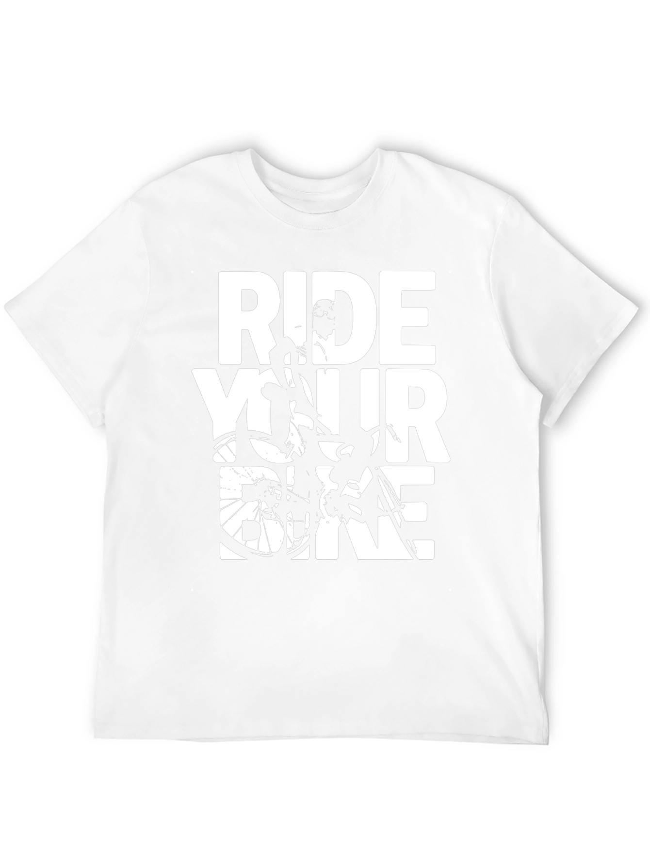 Ride Your Bike Graphic Tee - Cycling Enthusiast T-Shirt
