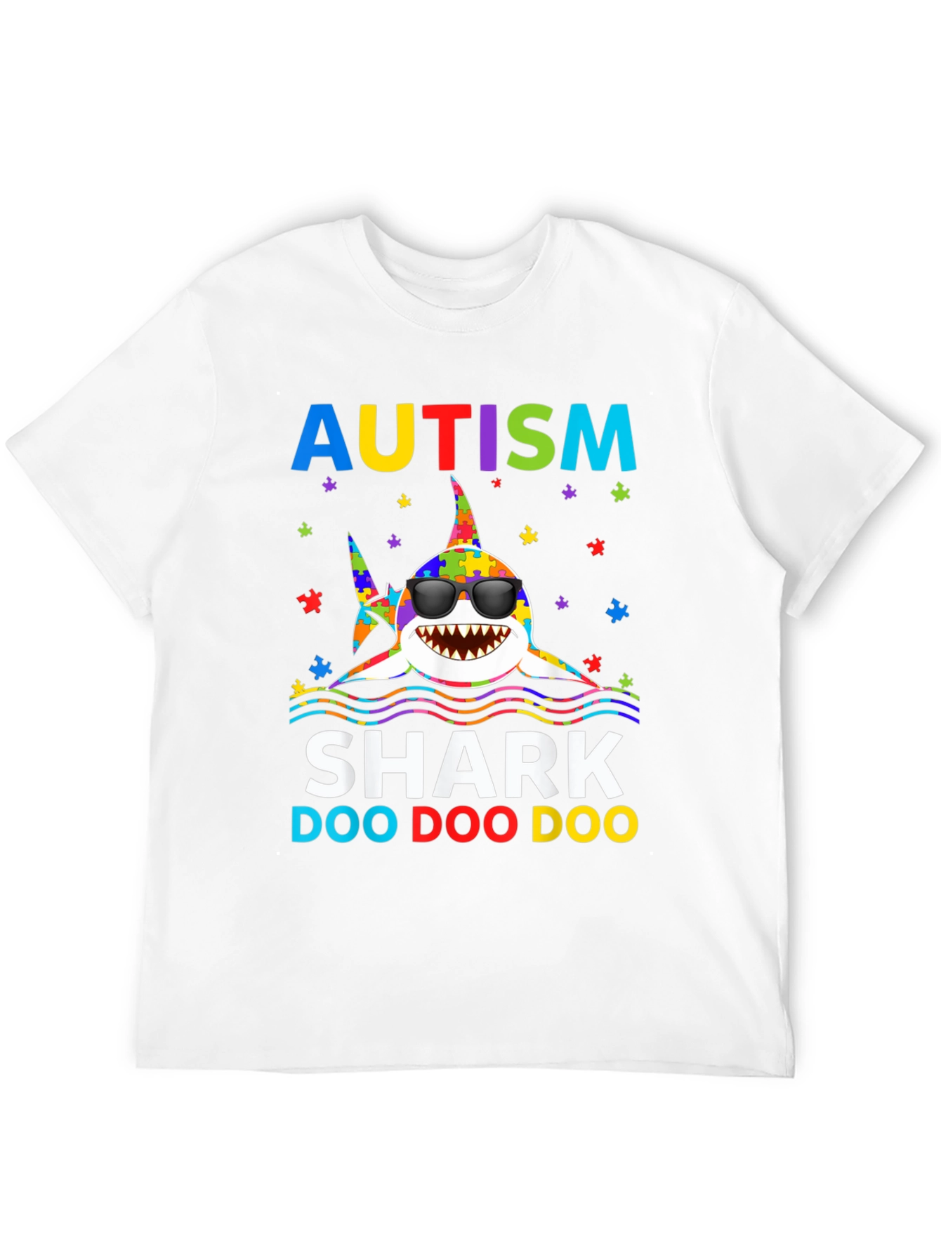 Autism Shark Doo Doo T-Shirt