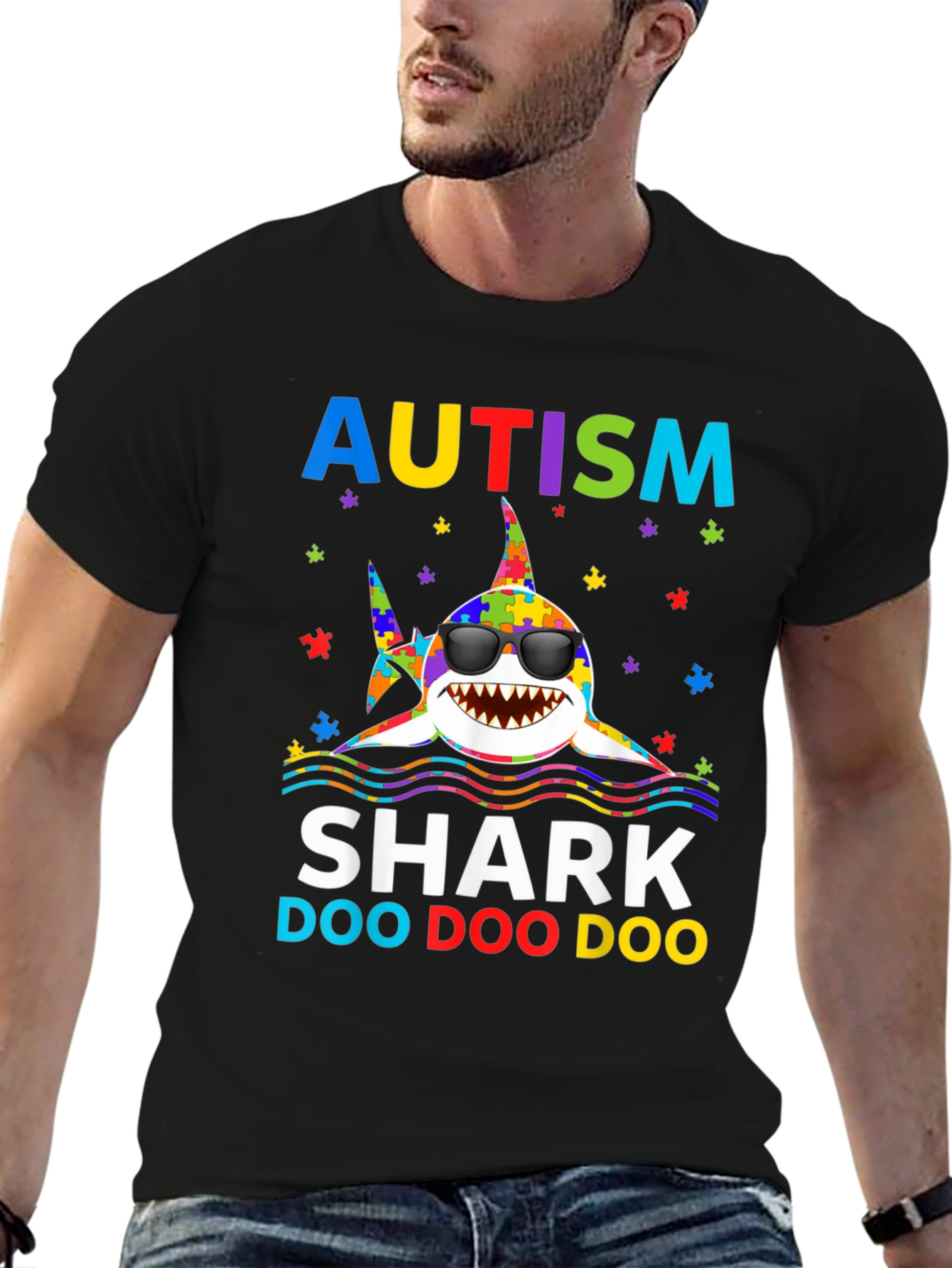 Autism Shark Doo Doo T-Shirt