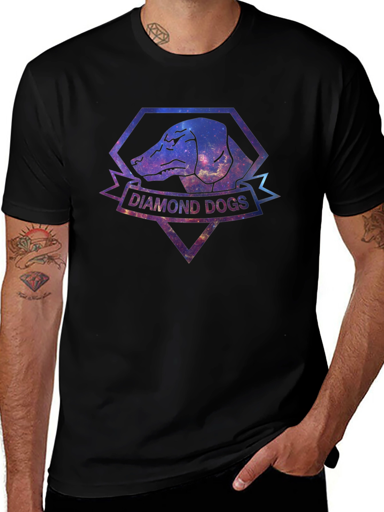 Diamond Dogs Graphic T-Shirt - Metal Gear Solid Inspired