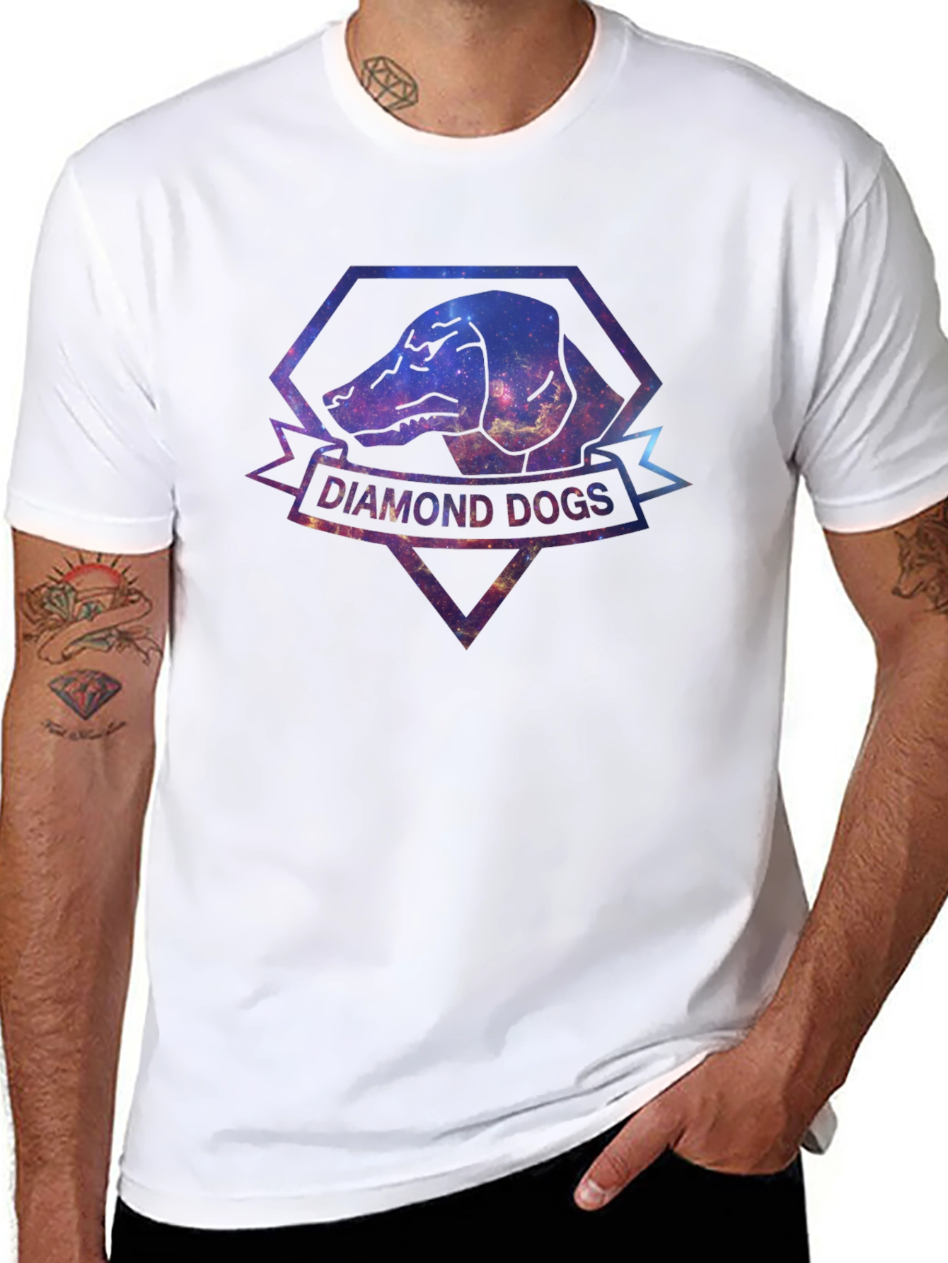 Diamond Dogs Graphic T-Shirt - Metal Gear Solid Inspired