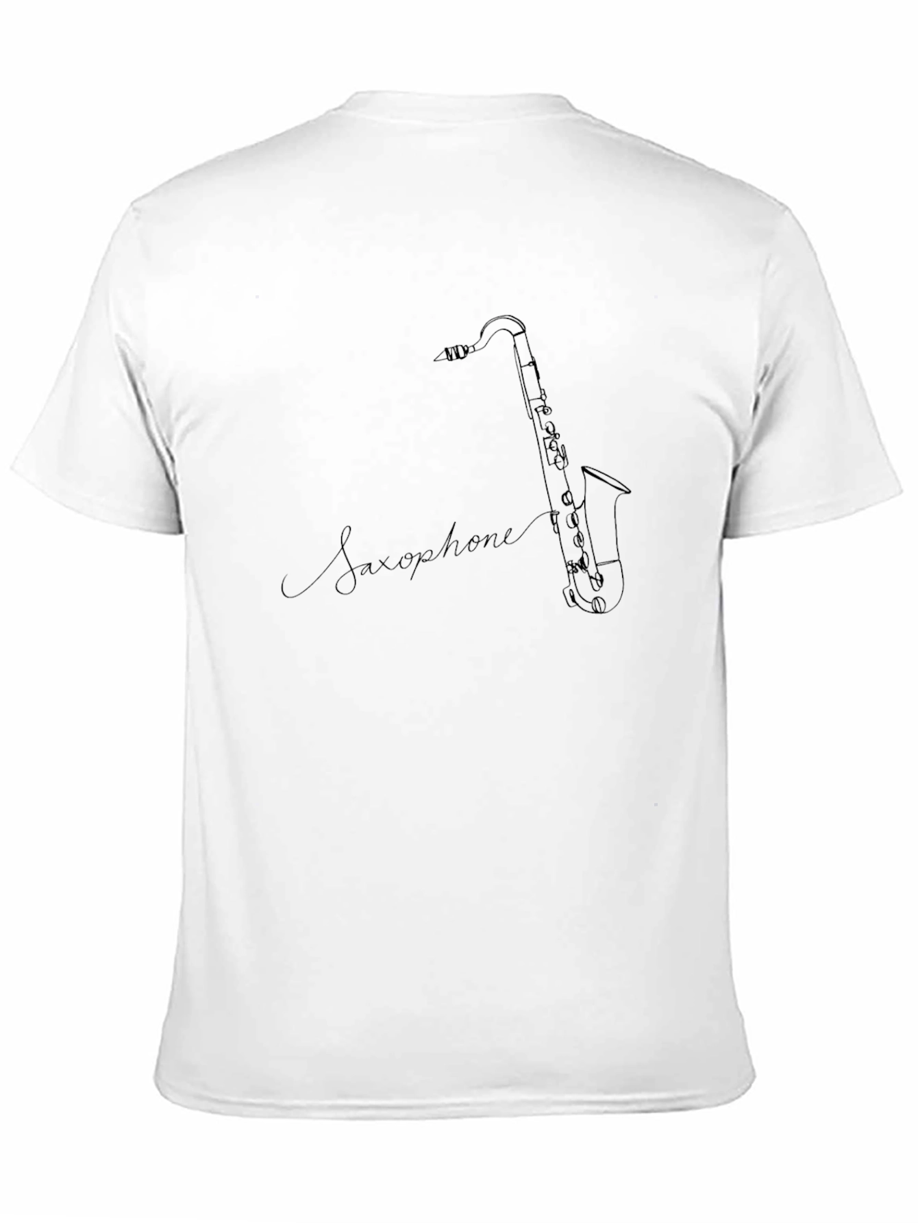 Saxophone Graphic Tee - Musicians Style