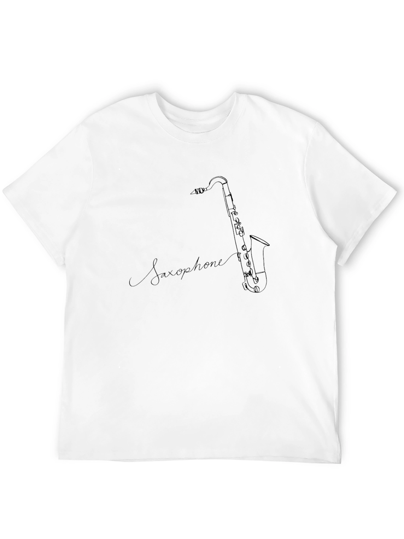 Saxophone Graphic Tee - Musicians Style