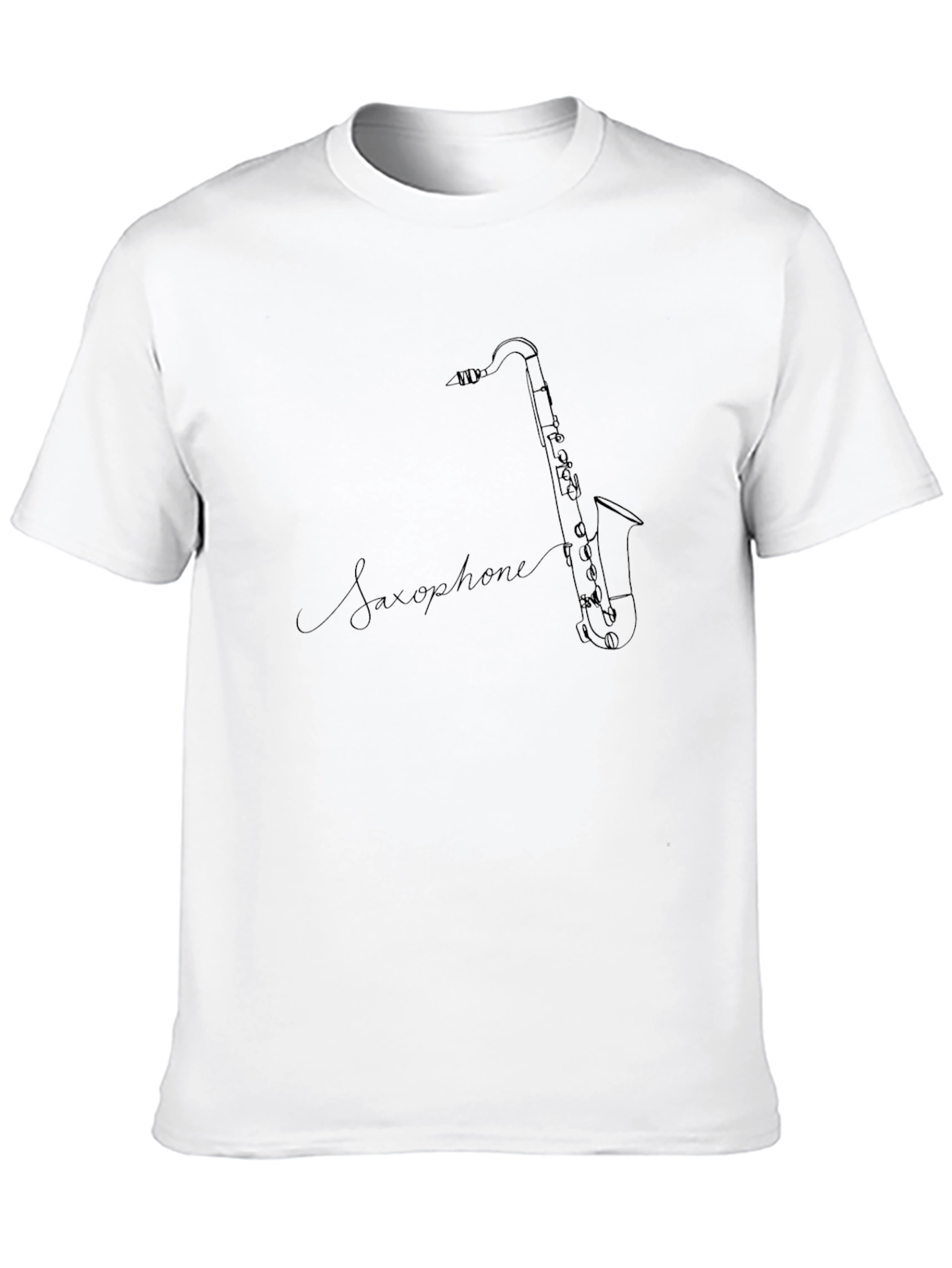 Saxophone Graphic Tee - Musicians Style