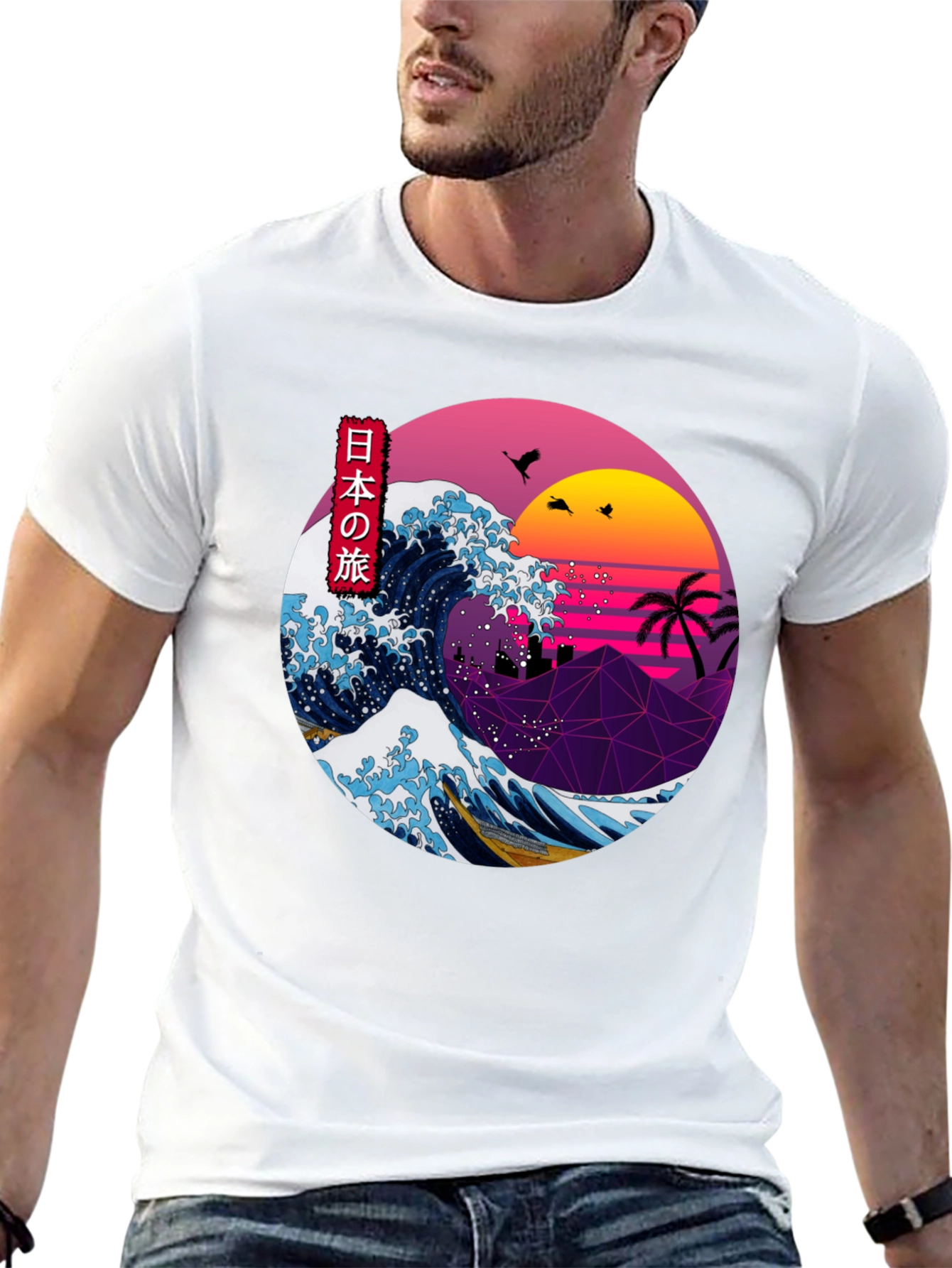 Retro Japanese Wave T-Shirt