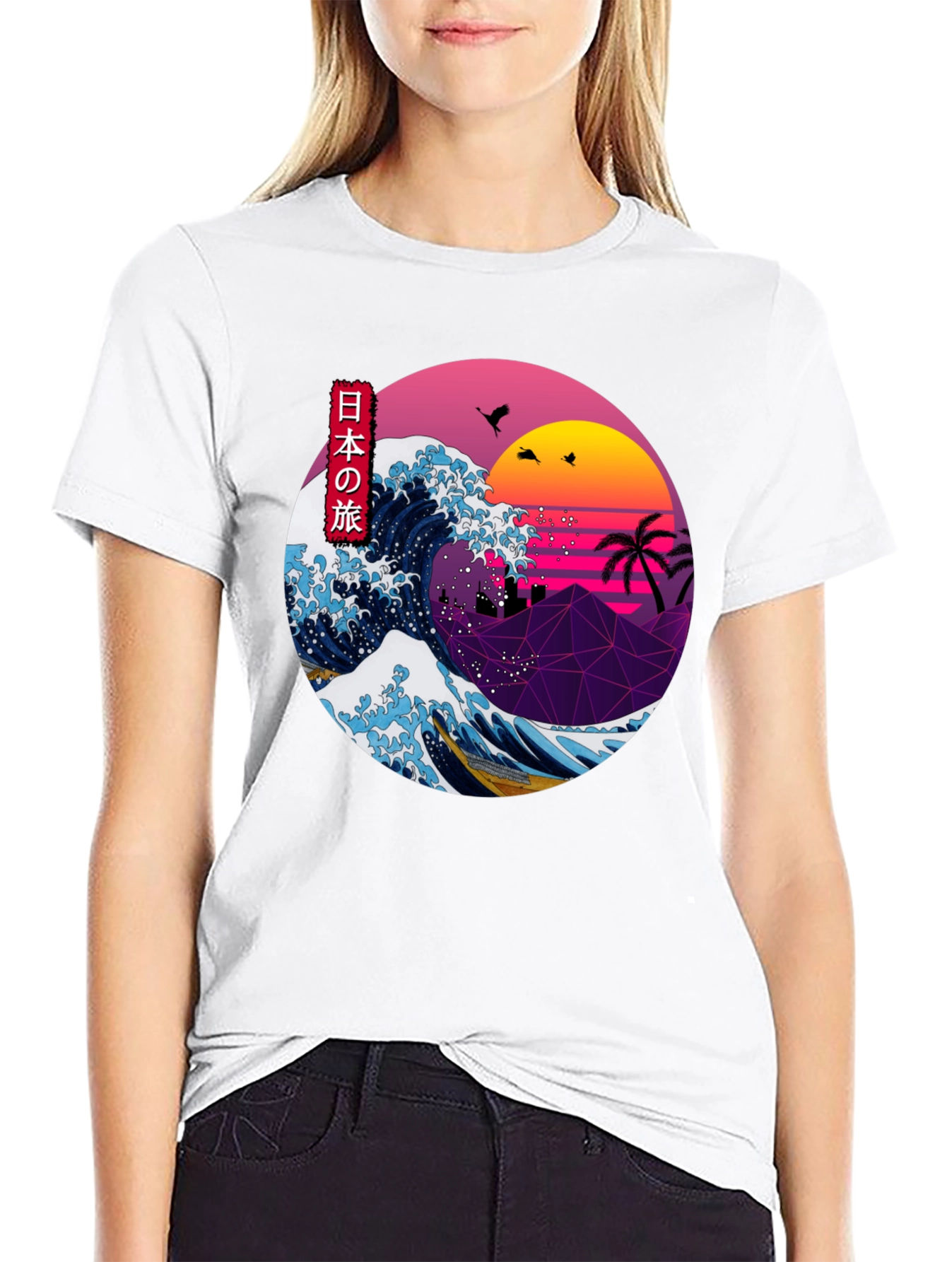 Retro Japanese Wave T-Shirt