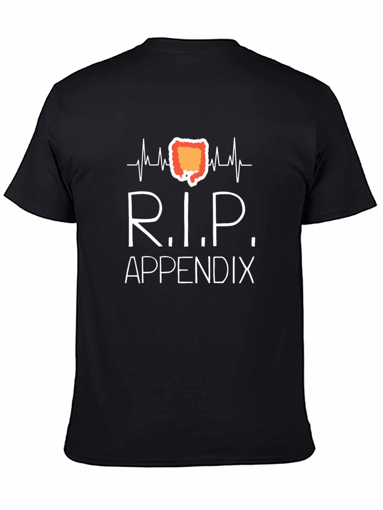 R.I.P. Appendix Black T-Shirt