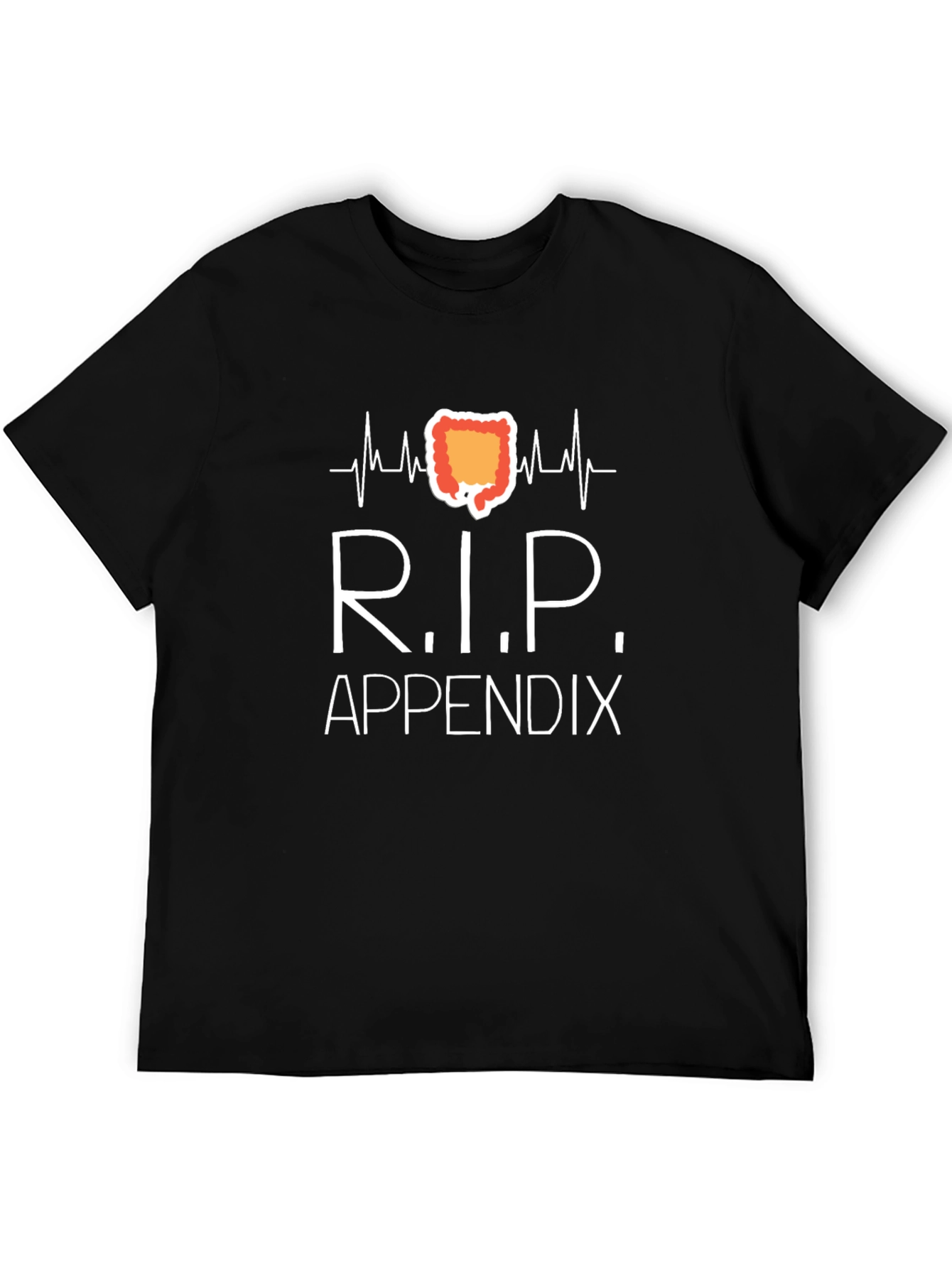 R.I.P. Appendix Black T-Shirt