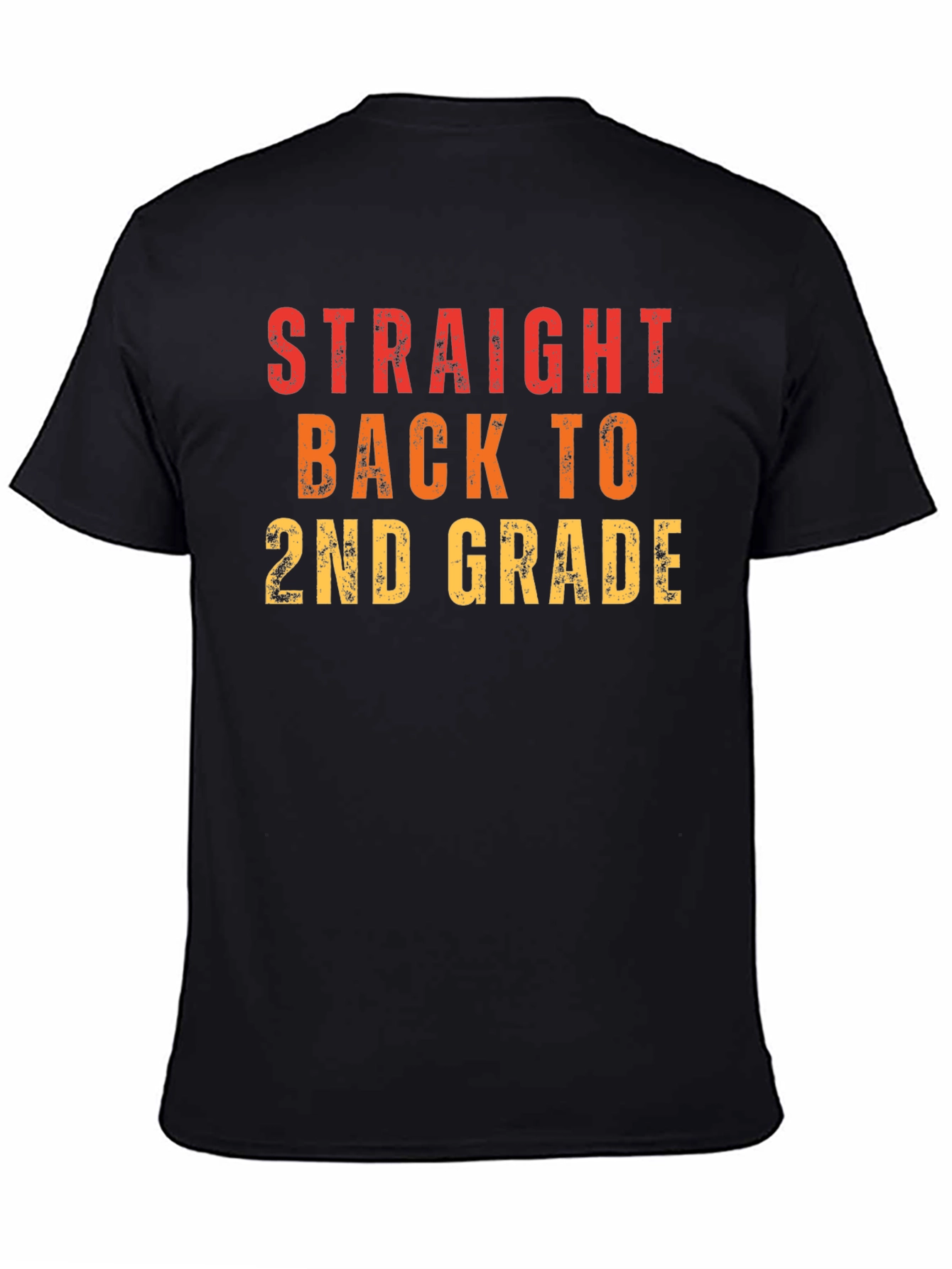 Straight Back to 2nd Grade Graphic Tee