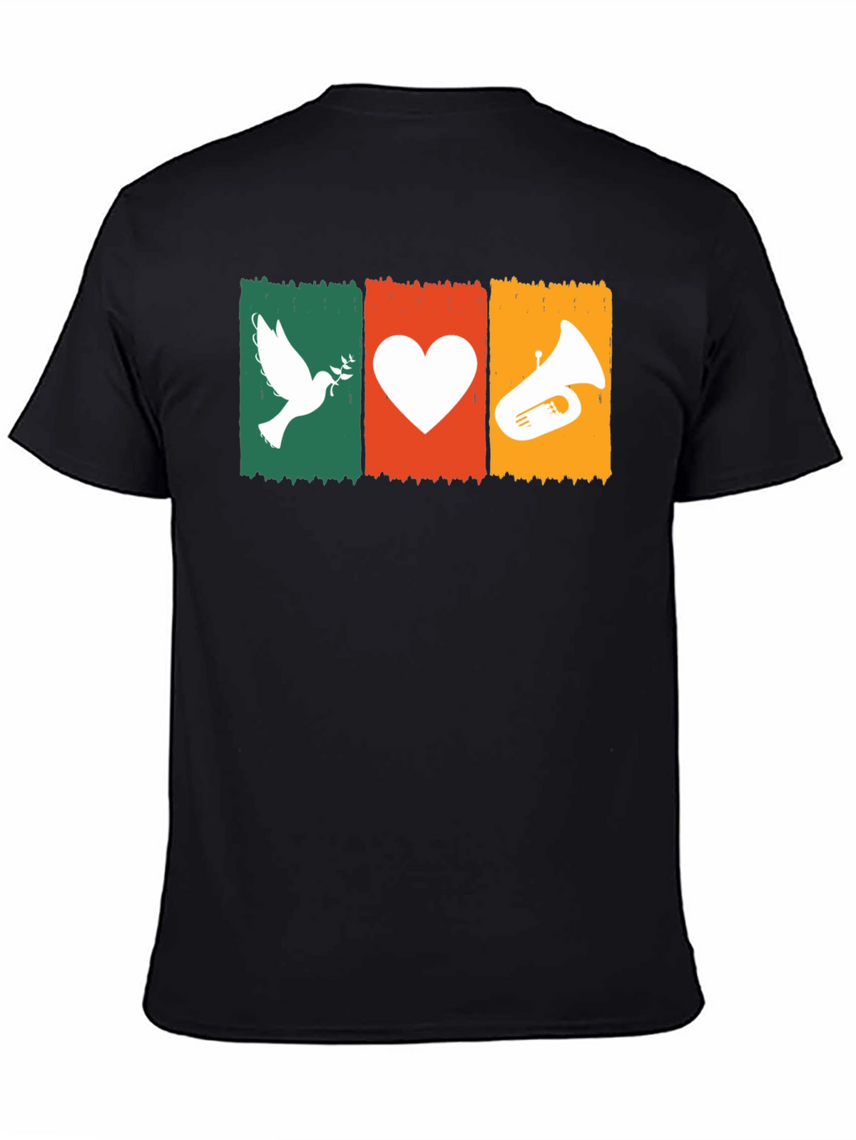 Peace Love Tuba T-Shirt: Soft Cotton Tee