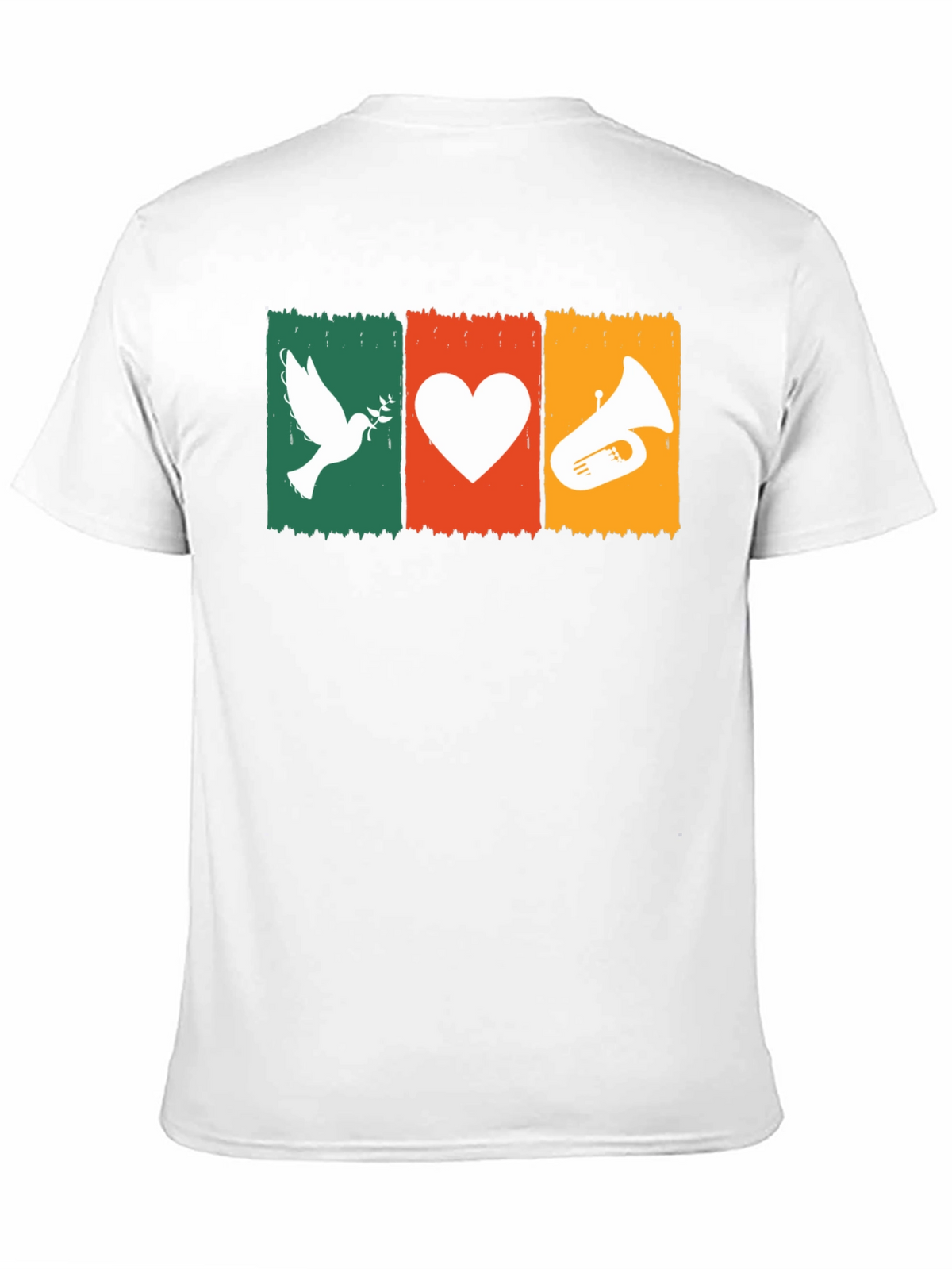 Peace Love Tuba T-Shirt: Soft Cotton Tee