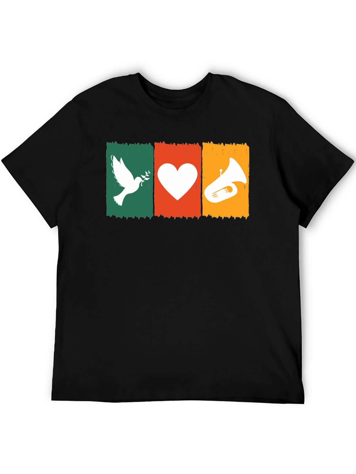 Peace Love Tuba T-Shirt: Soft Cotton Tee