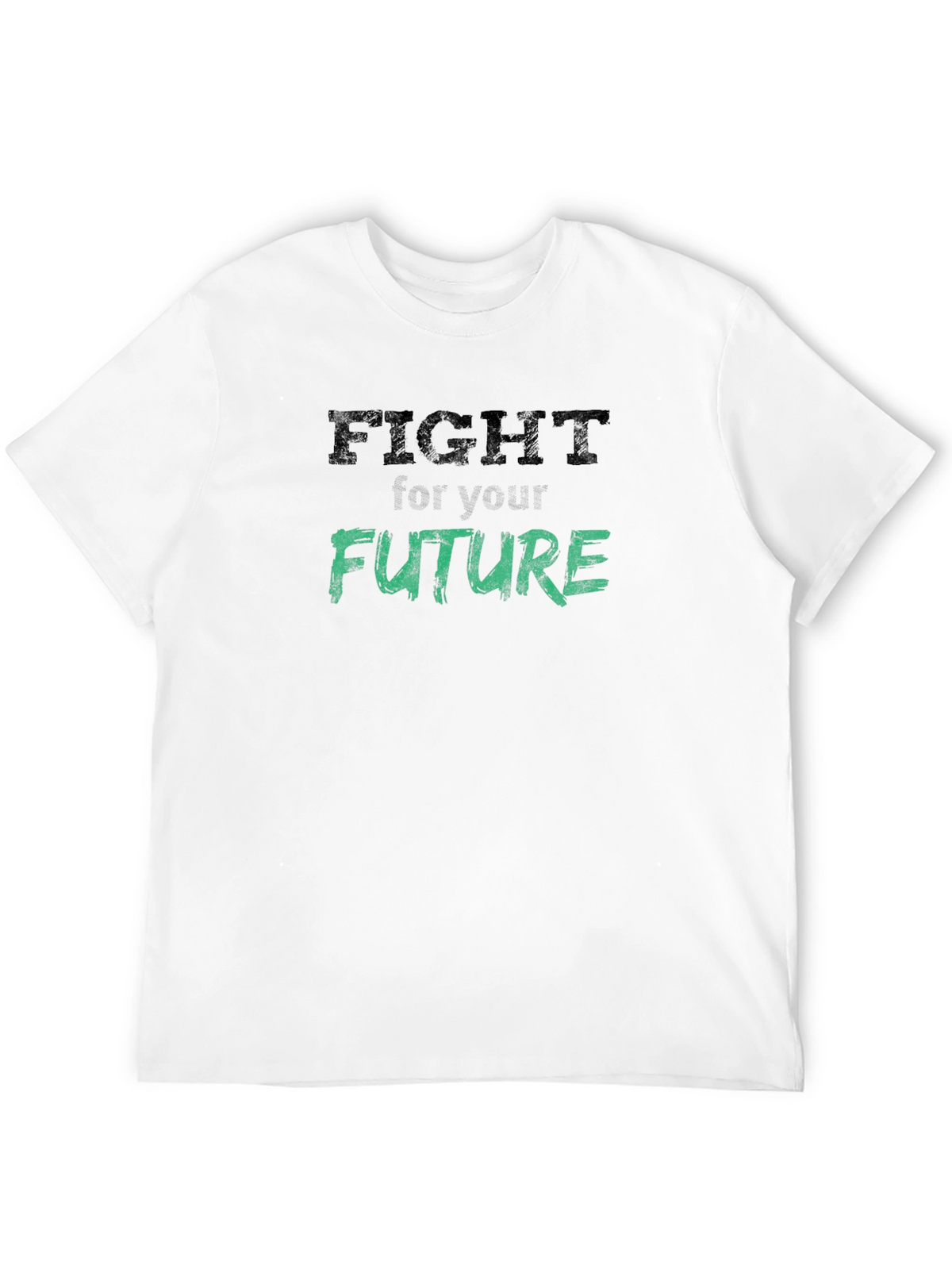 Fight for Your Future Graphic Tee - Black