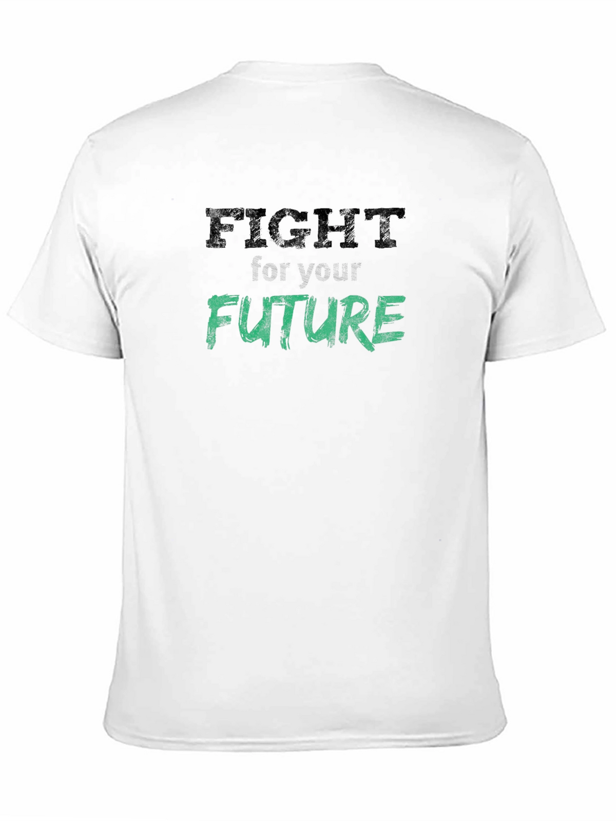 Fight for Your Future Graphic Tee - Black