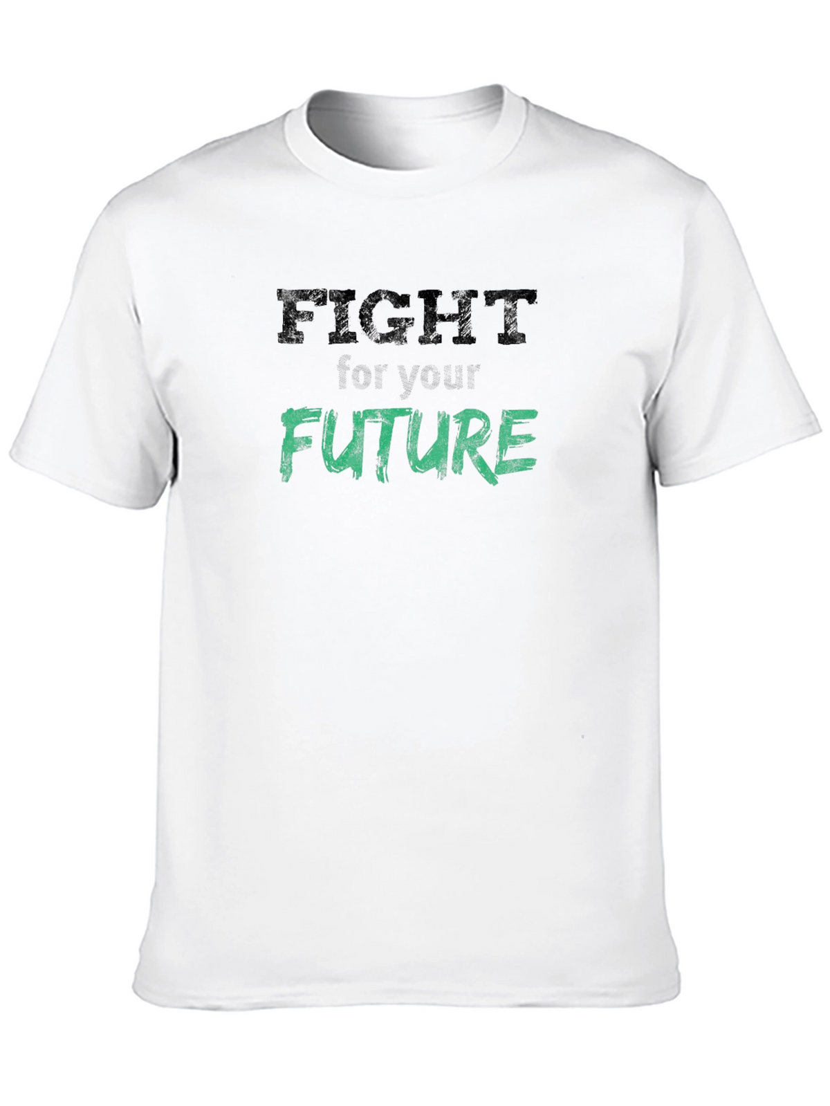 Fight for Your Future Graphic Tee - Black