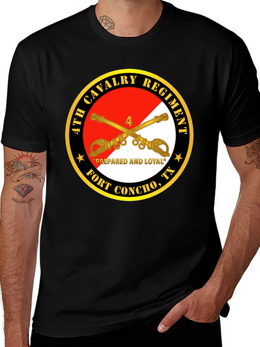 4th Cavalry Regiment T-Shirt - Fort Concho TX