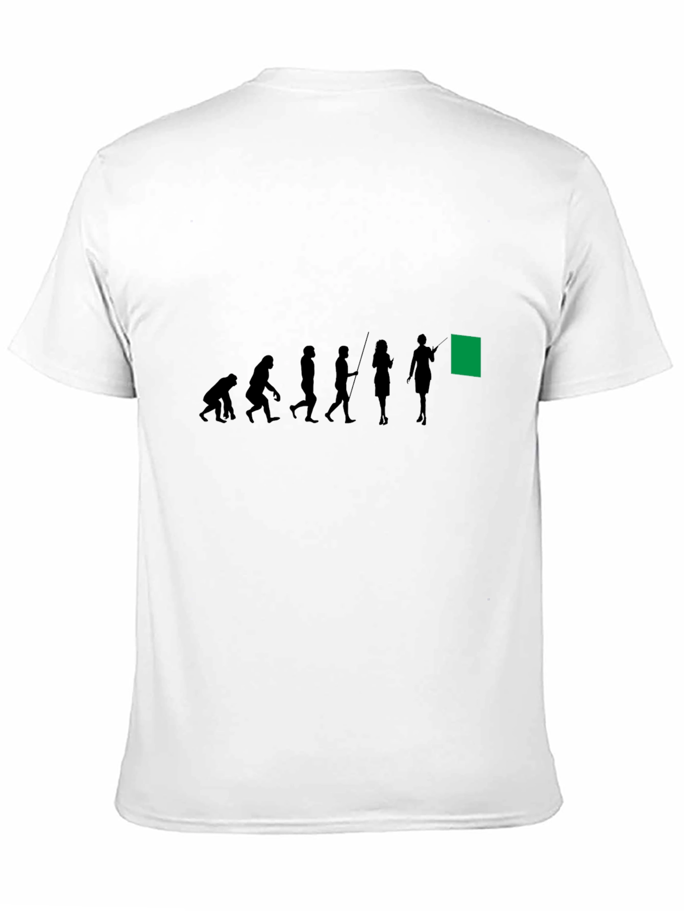 Evolution of the Flag Black T-Shirt