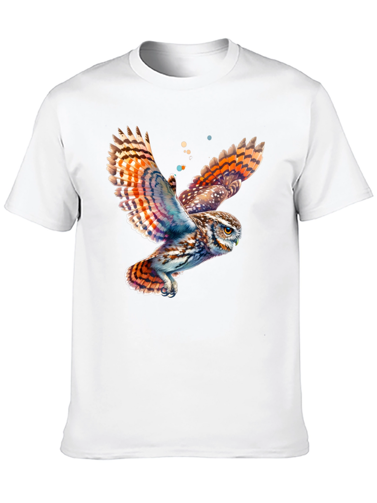 Owl Graphic T-Shirt - Mens Black Tee