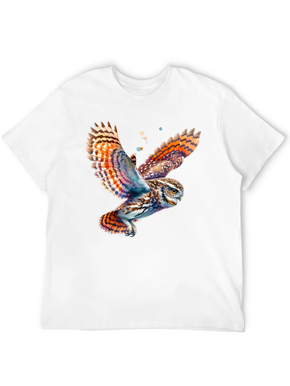 Owl Graphic T-Shirt - Mens Black Tee