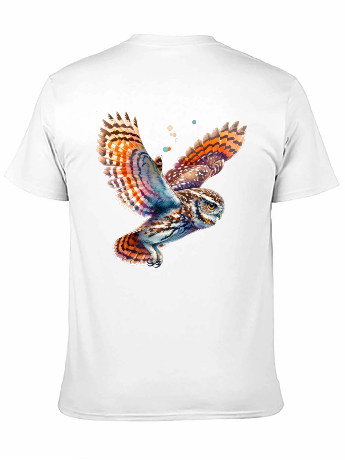 Owl Graphic T-Shirt - Mens Black Tee