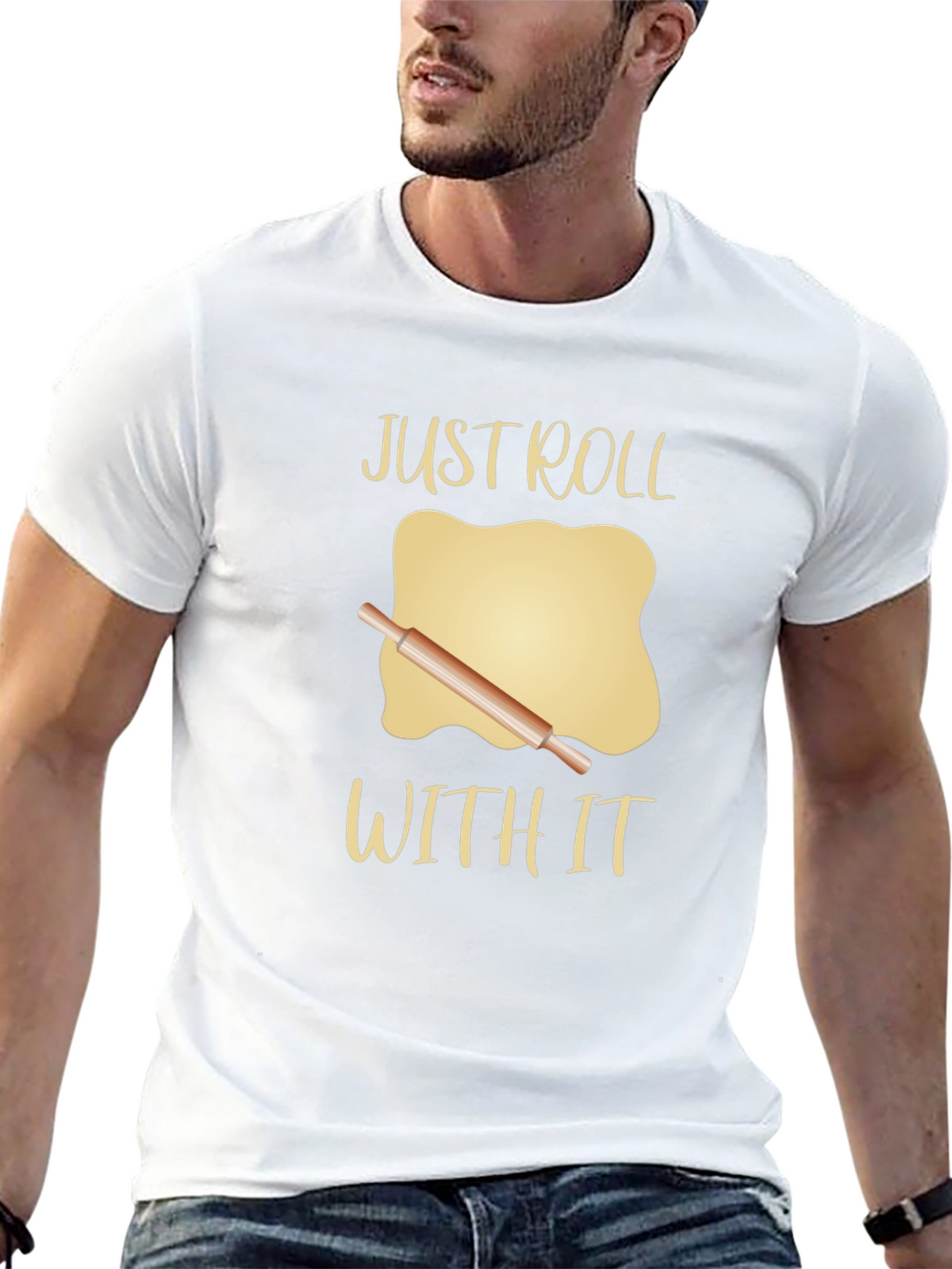 Just Roll With It Graphic Tee