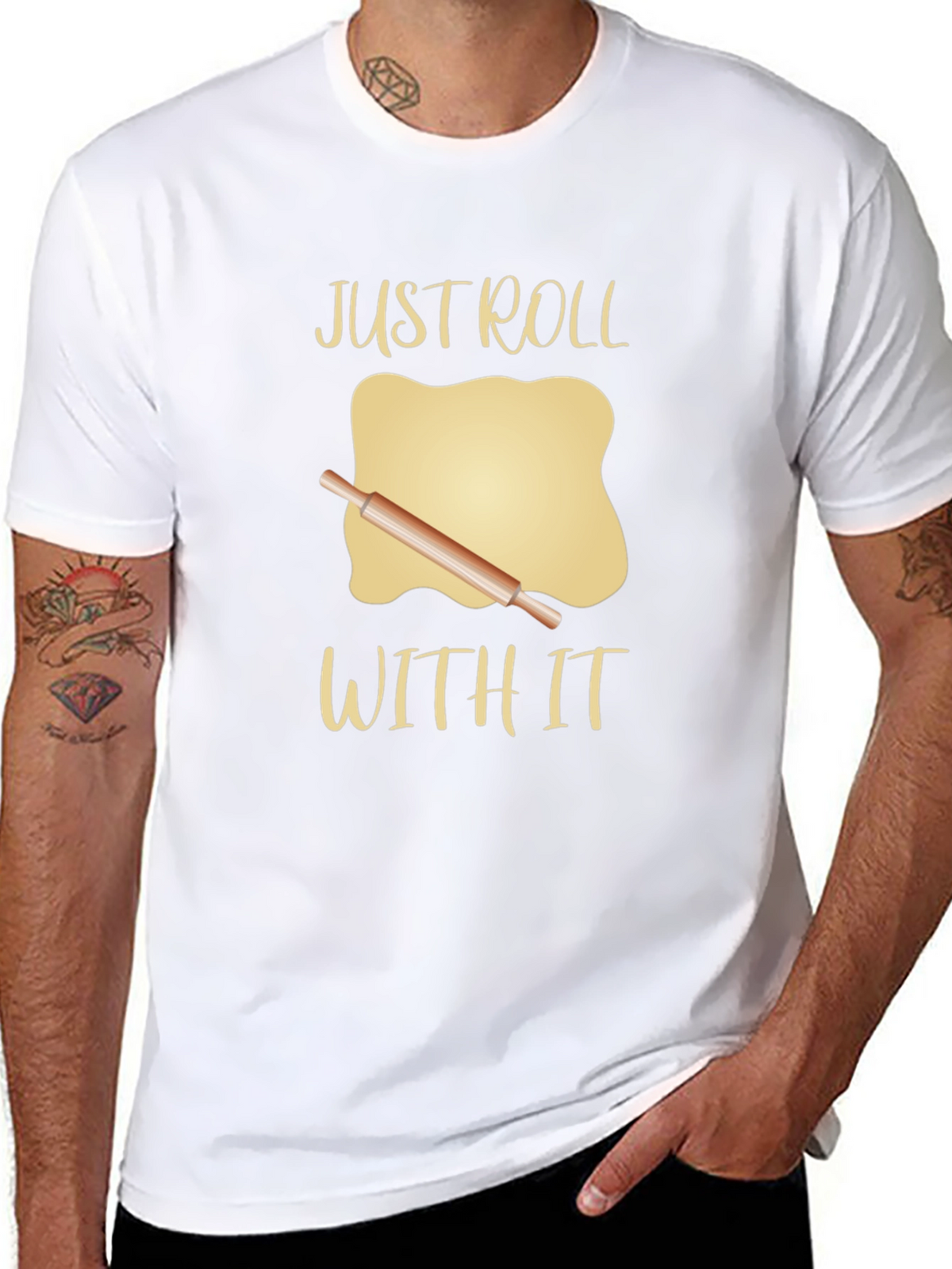 Just Roll With It Graphic Tee