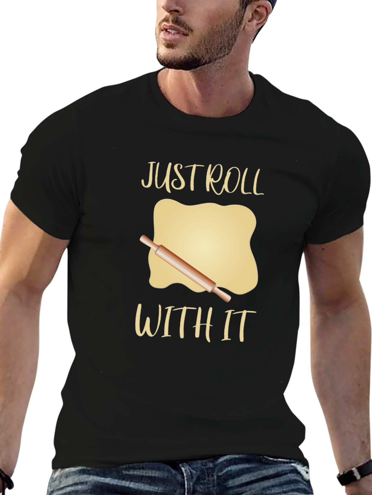 Just Roll With It Graphic Tee