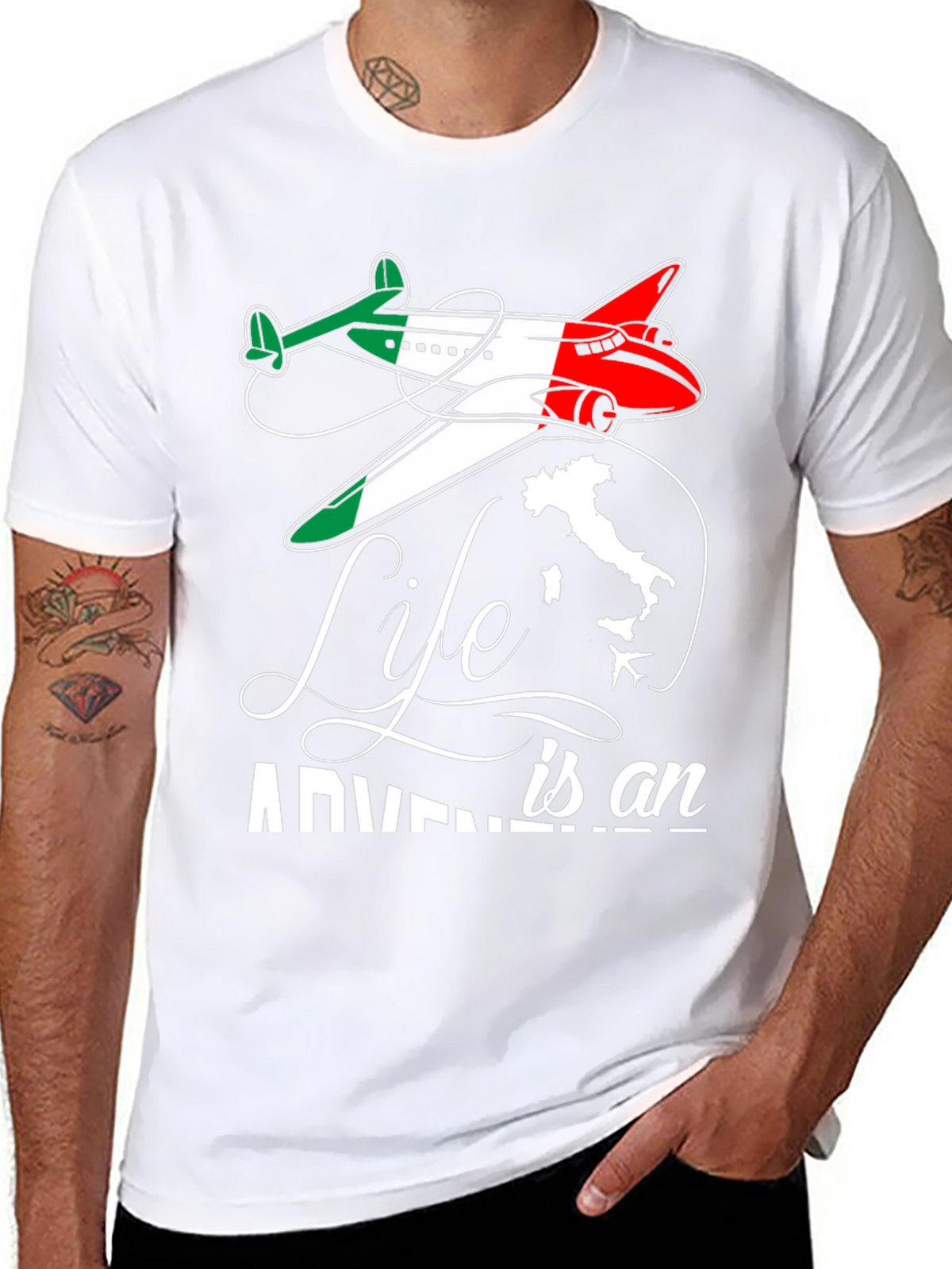 Italy Adventure T-Shirt - Life Is An Adventure Tee