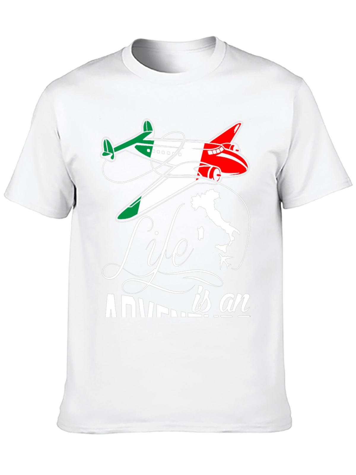 Italy Adventure T-Shirt - Life Is An Adventure Tee