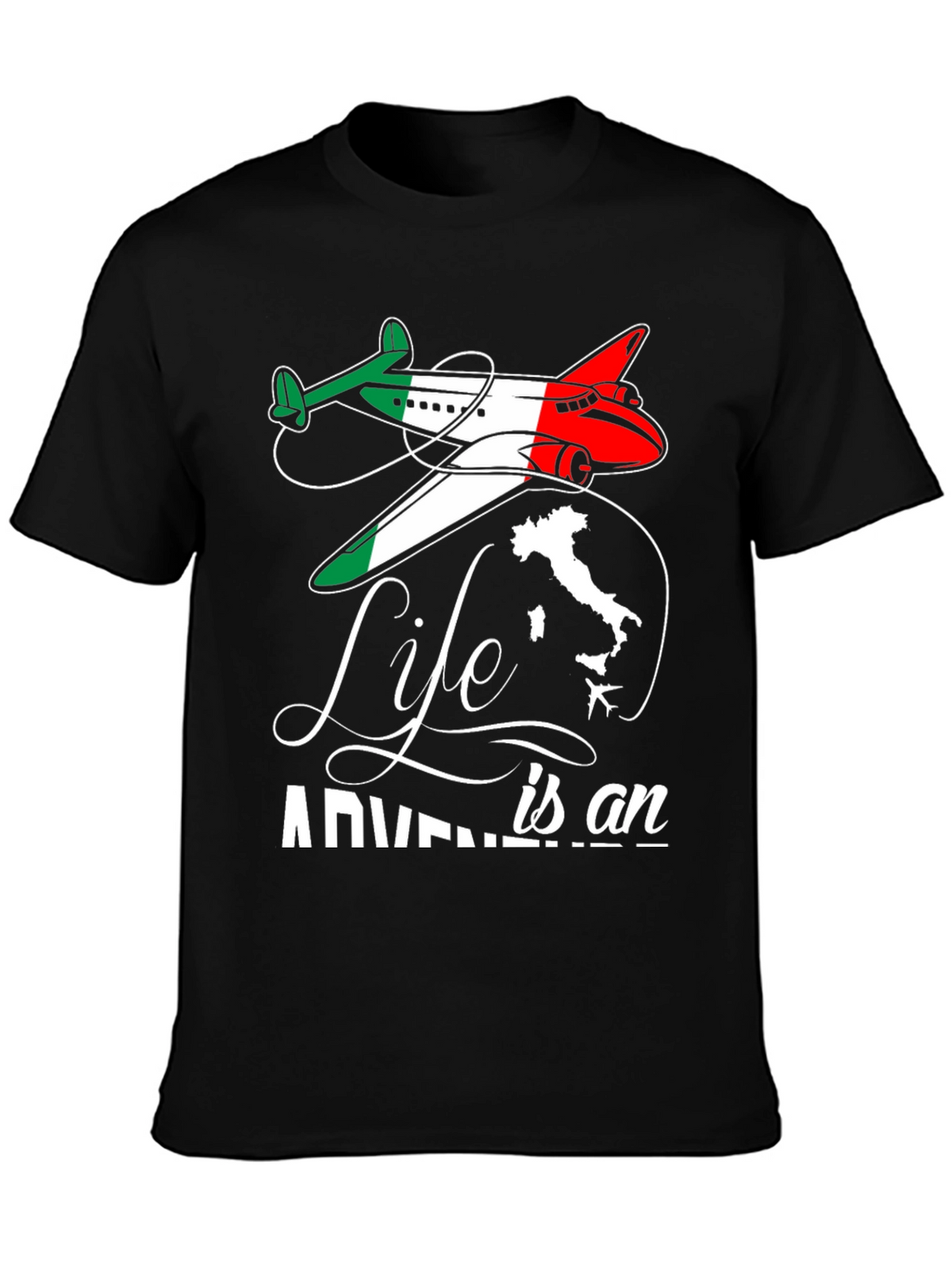Italy Adventure T-Shirt - Life Is An Adventure Tee