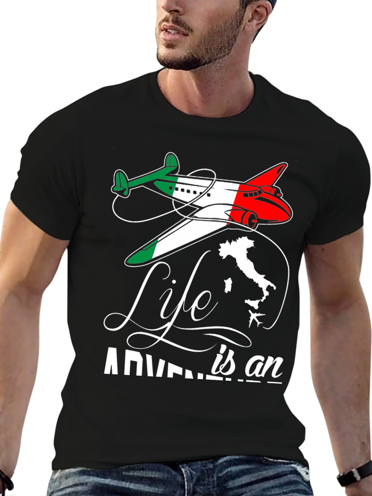 Italy Adventure T-Shirt - Life Is An Adventure Tee