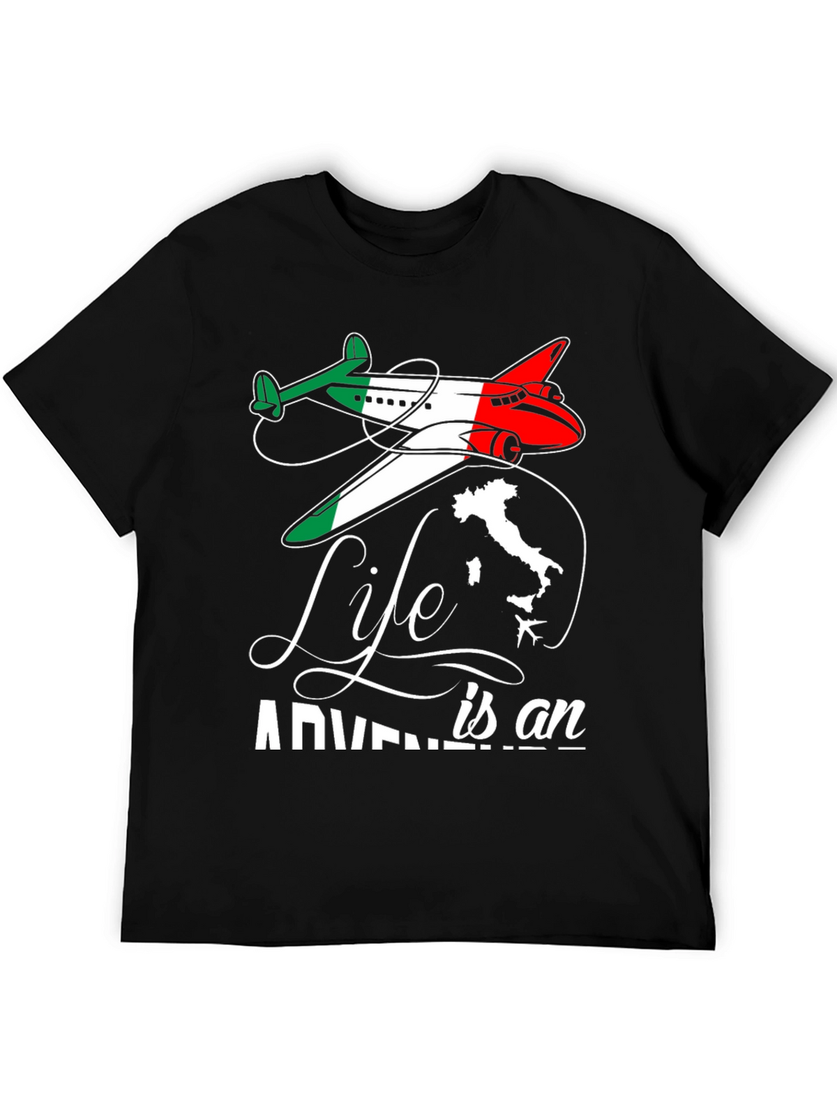 Italy Adventure T-Shirt - Life Is An Adventure Tee