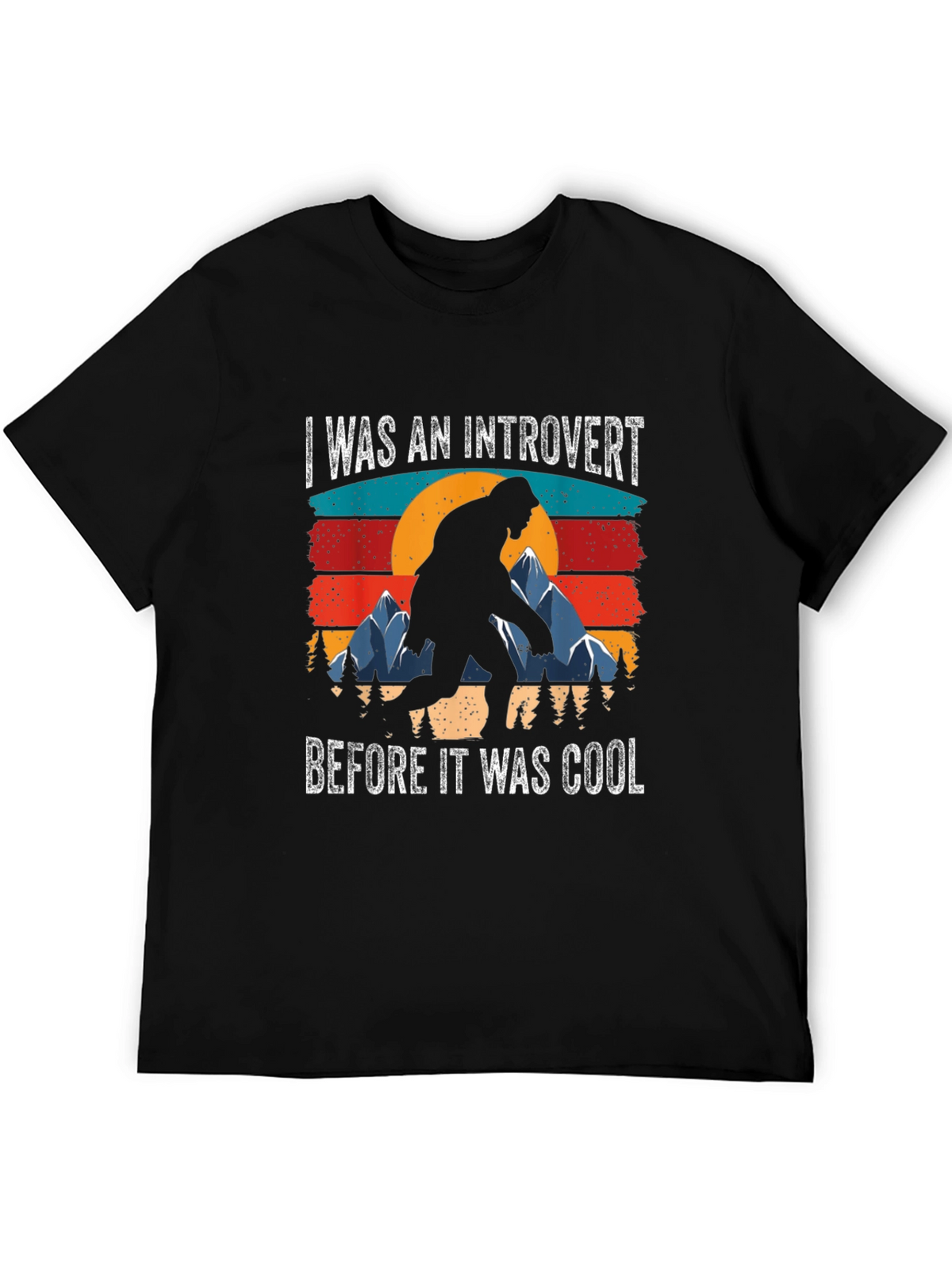 Introvert Bigfoot Graphic Tee