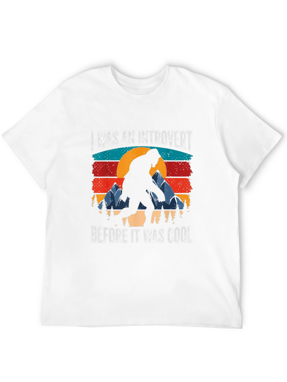 Introvert Bigfoot Graphic Tee