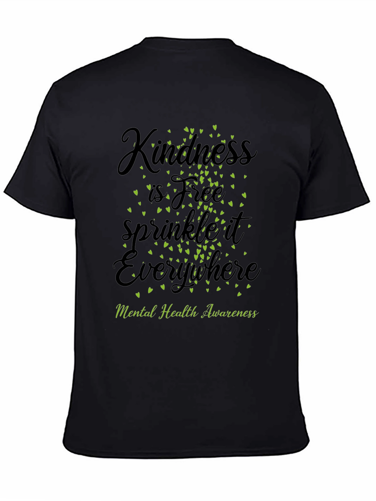 Kindness is Free Graphic Tee - Mental Health Awareness