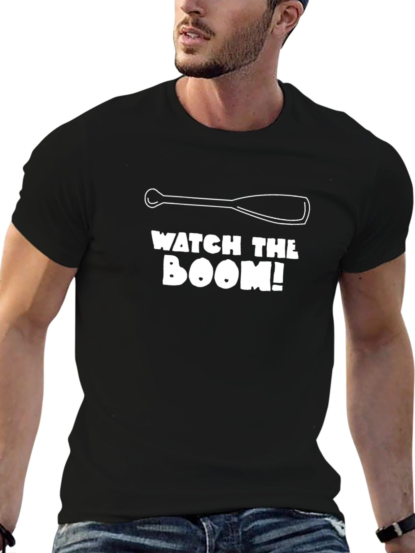 Watch the Boom! Paddle Graphic T-Shirt