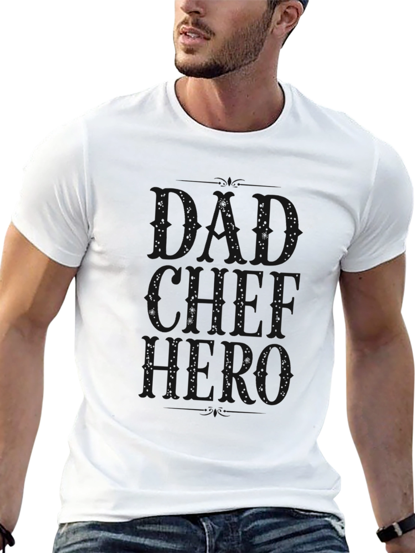 Black GOLF HERO Graphic Tee