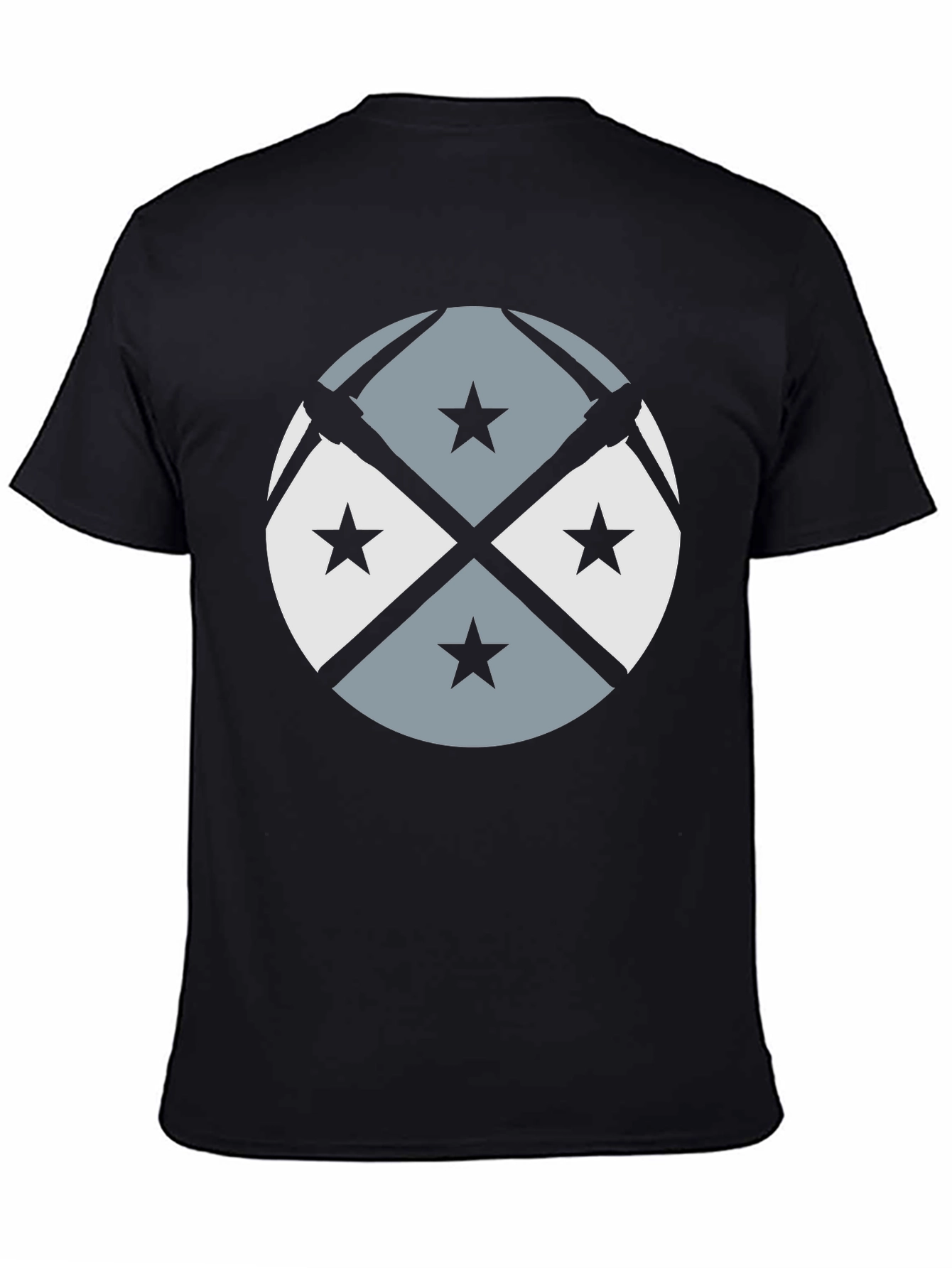 Pickaxe & Stars Graphic Tee - Cool Casual Style