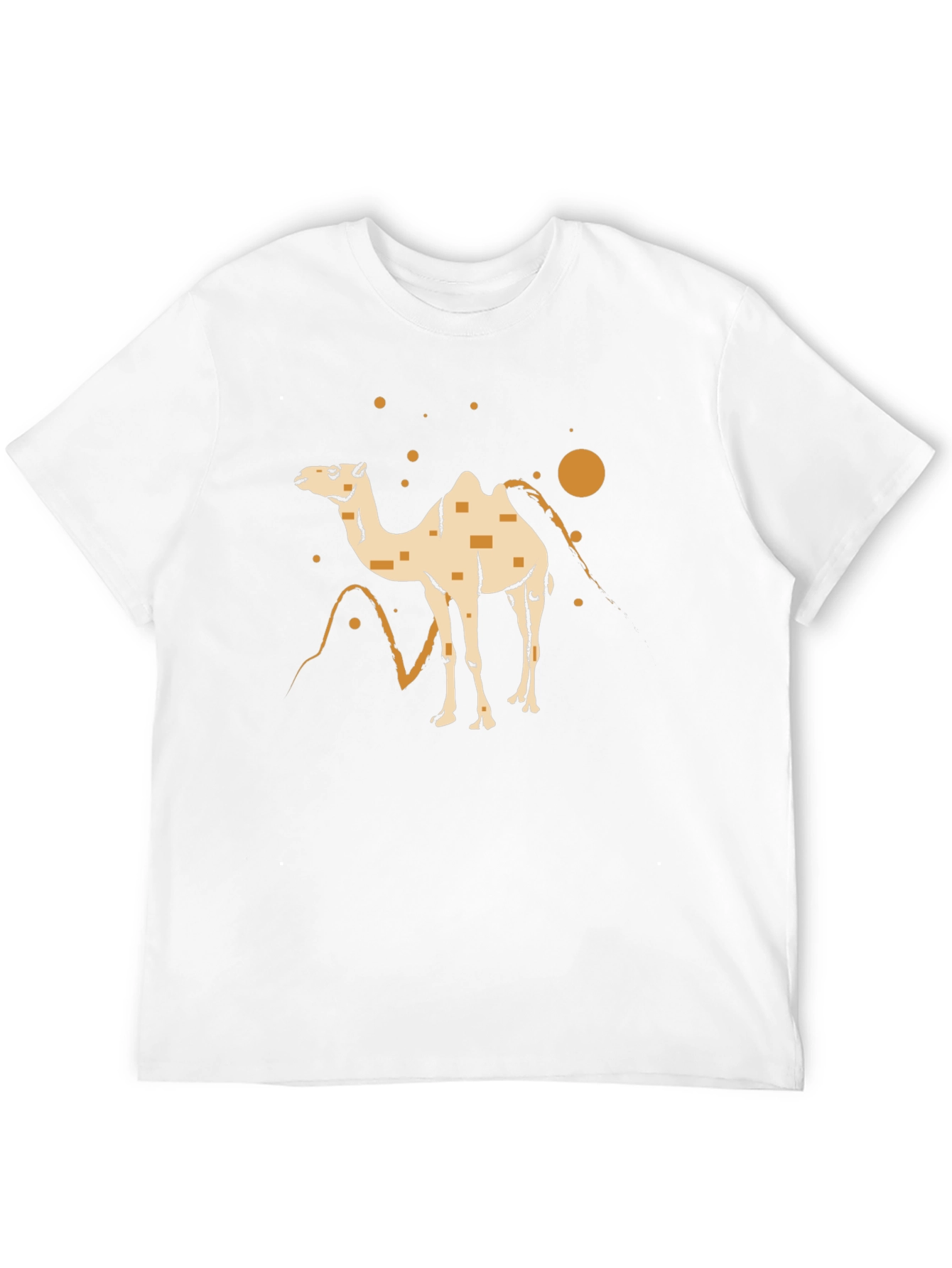 Camel Desert T-Shirt - Stylish Graphic Tee