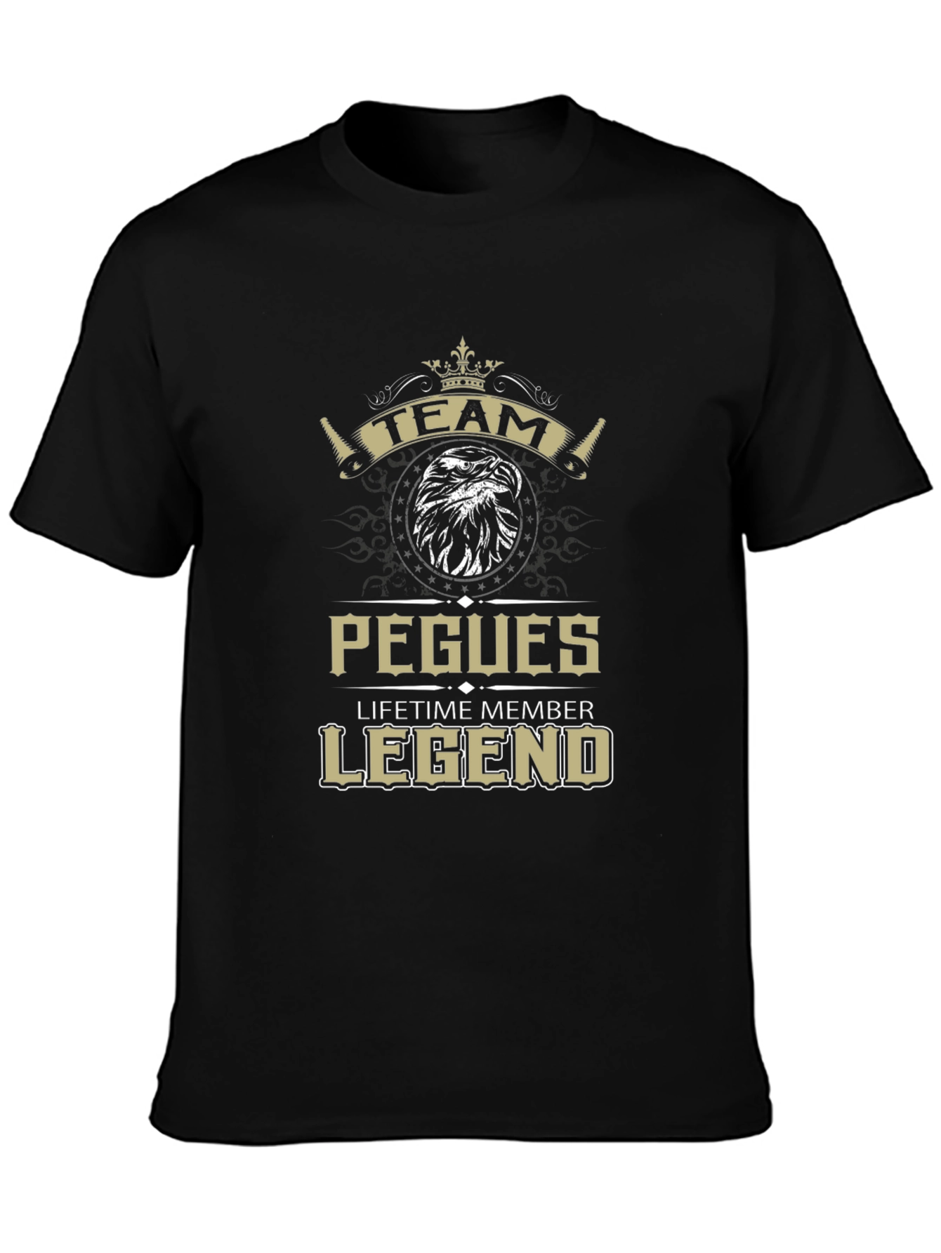 Team Pegues Legend Black T-Shirt