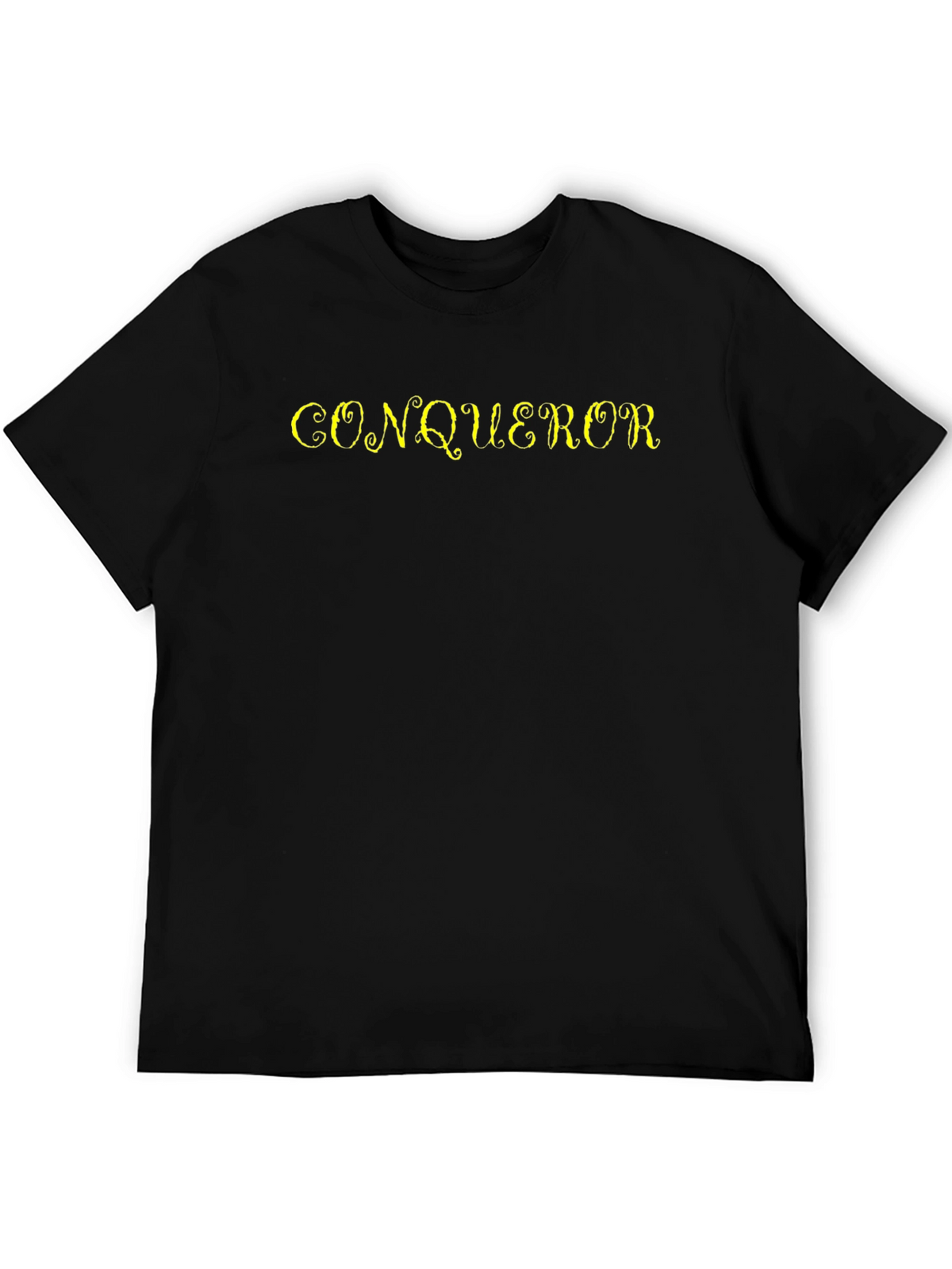 Conqueror Graphic Tee - Bold Statement Shirt