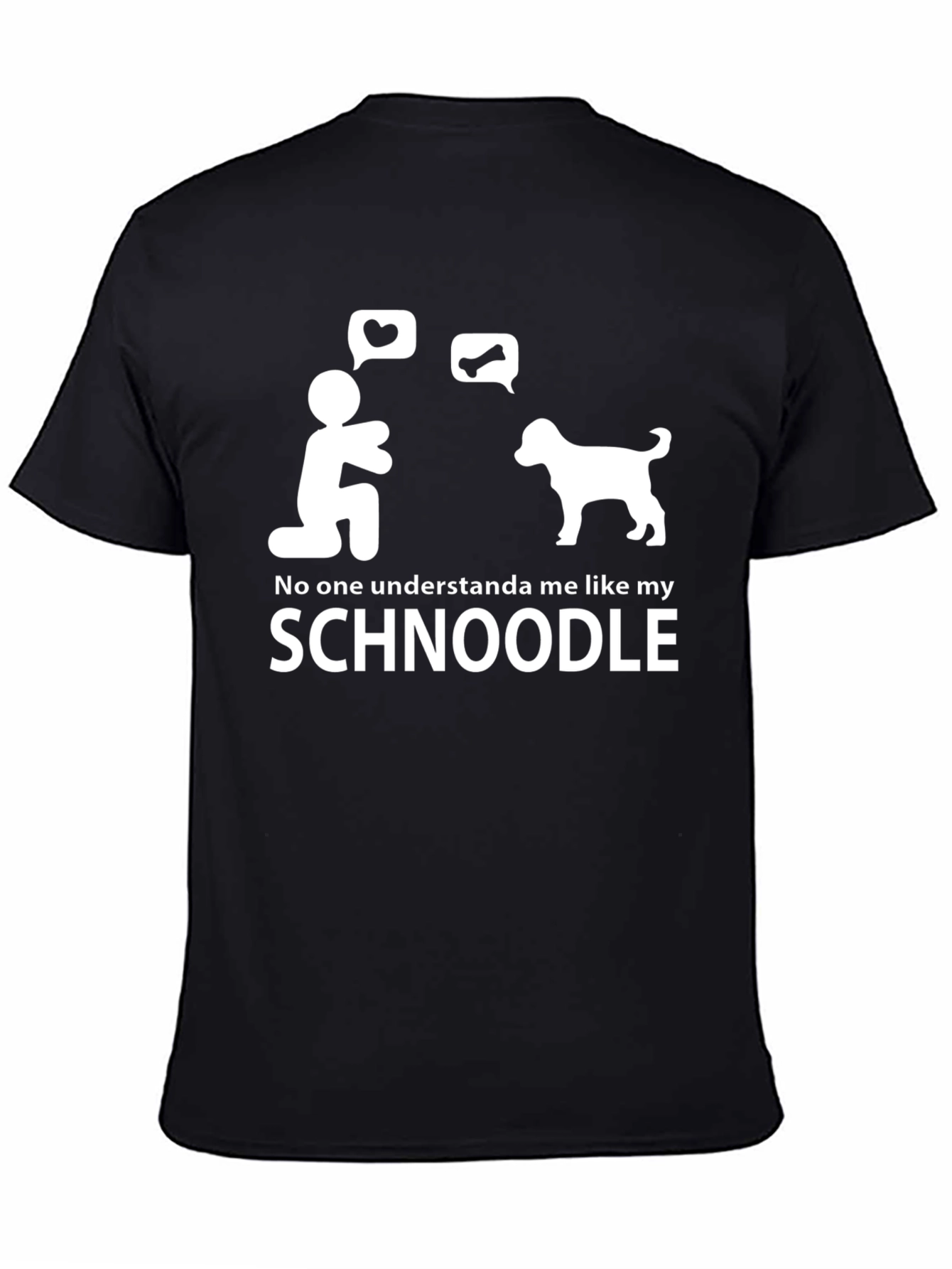 Schnoodle Lover T-Shirt: Dog & Human Connection