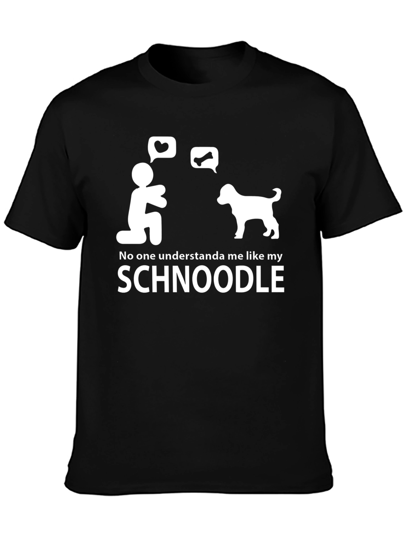 Schnoodle Lover T-Shirt: Dog & Human Connection