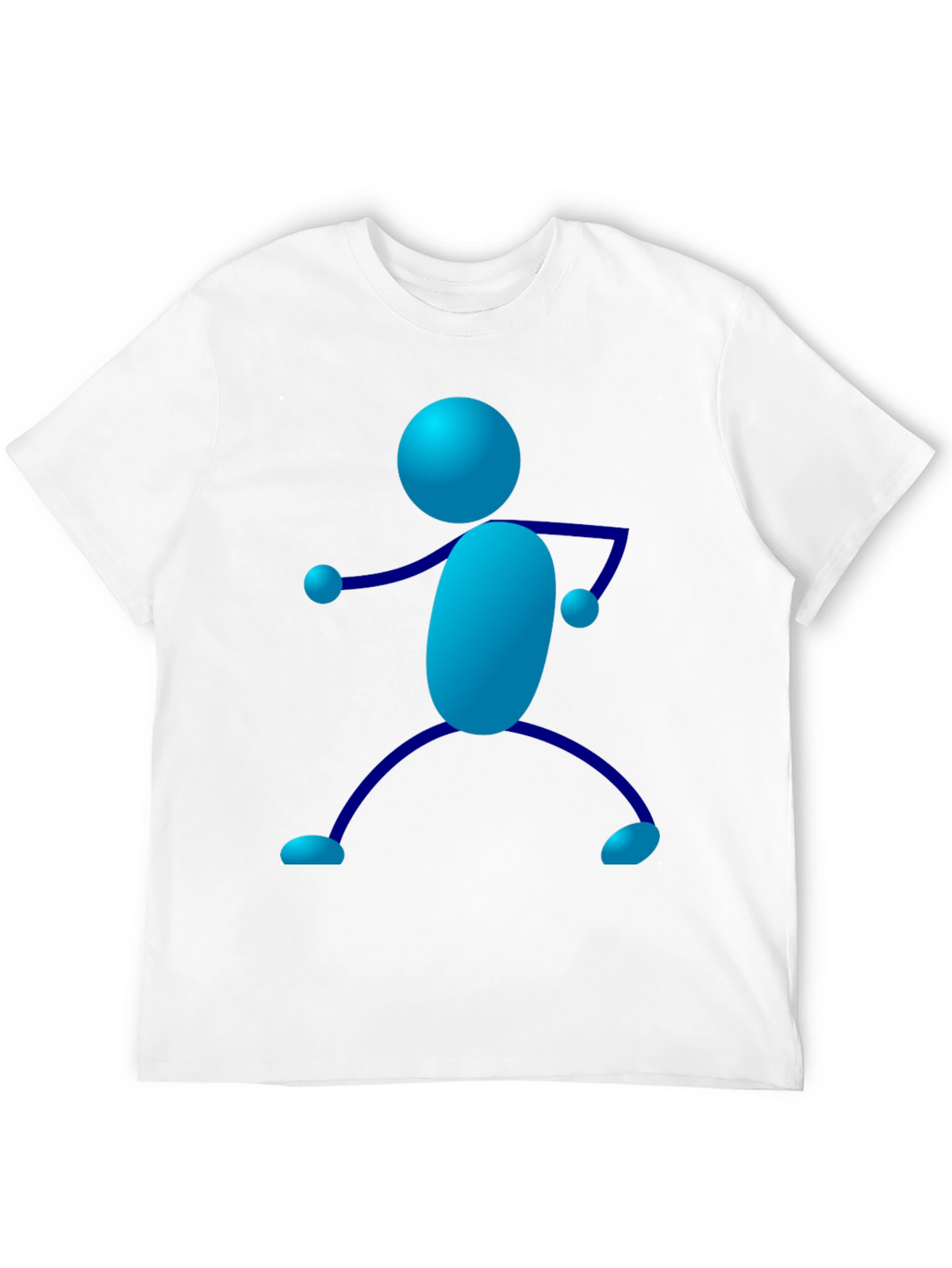 Fun Stick Figure Graphic Tee