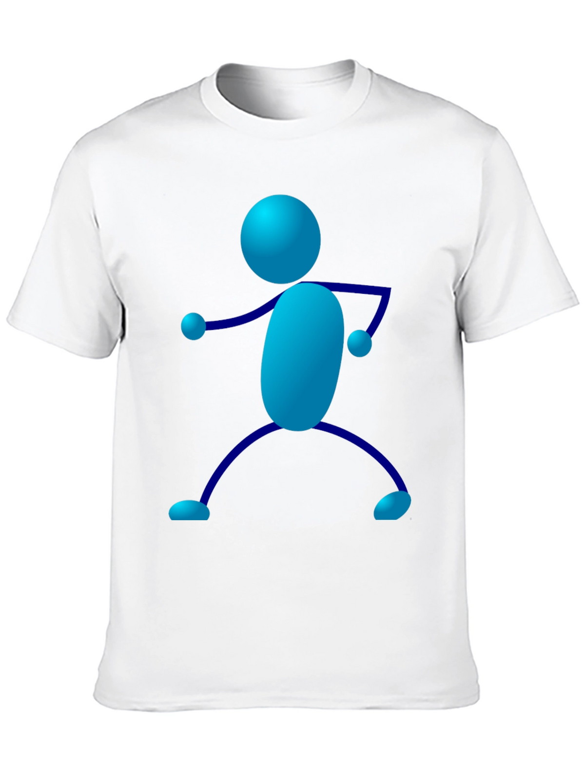 Fun Stick Figure Graphic Tee