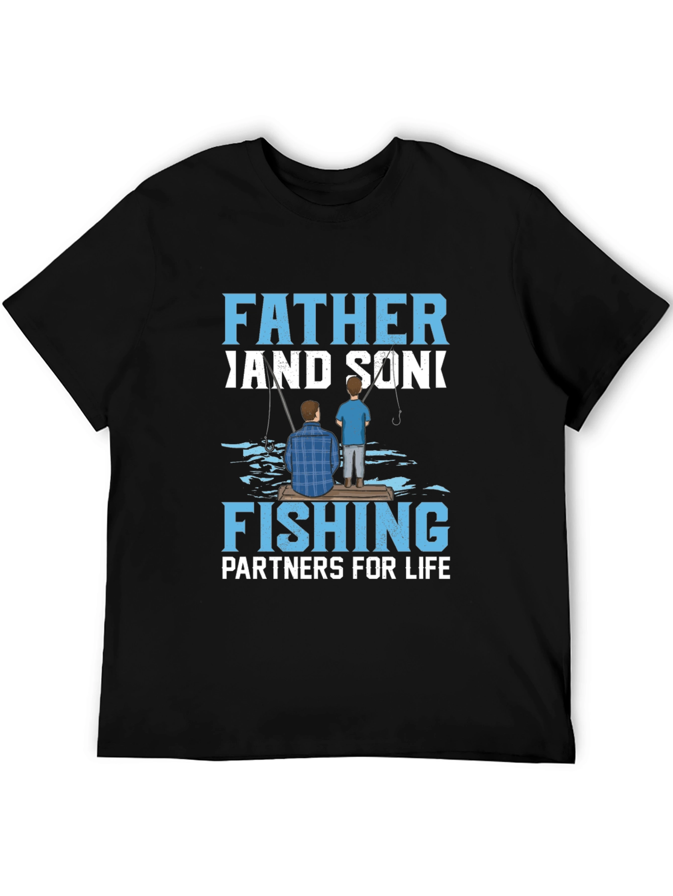Father and Son Fishing Partners T-Shirt