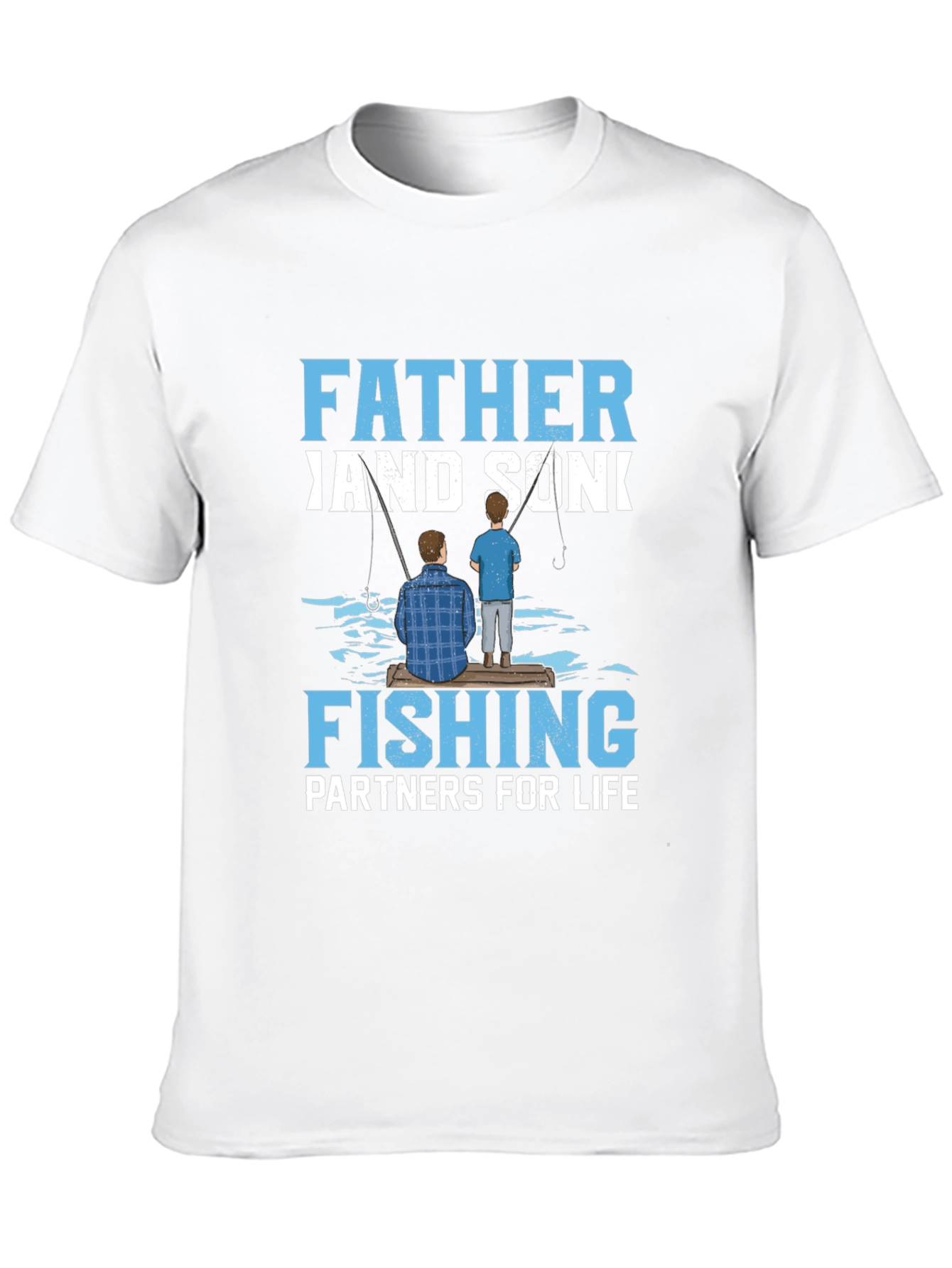 Father and Son Fishing Partners T-Shirt